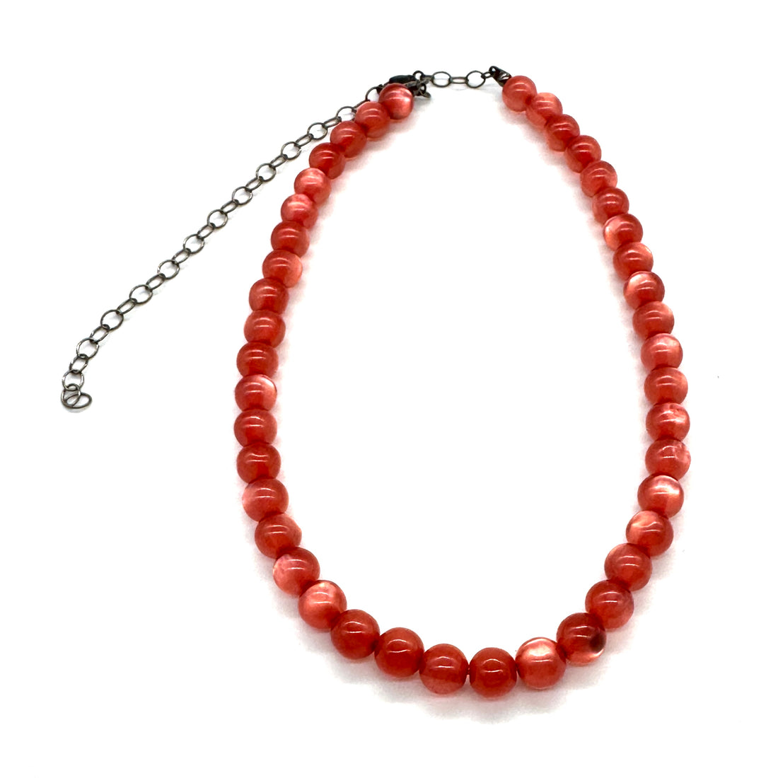 Coral Moonglow Marco Necklace