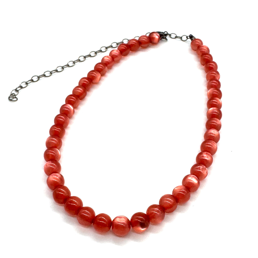 Coral Moonglow Marco Necklace