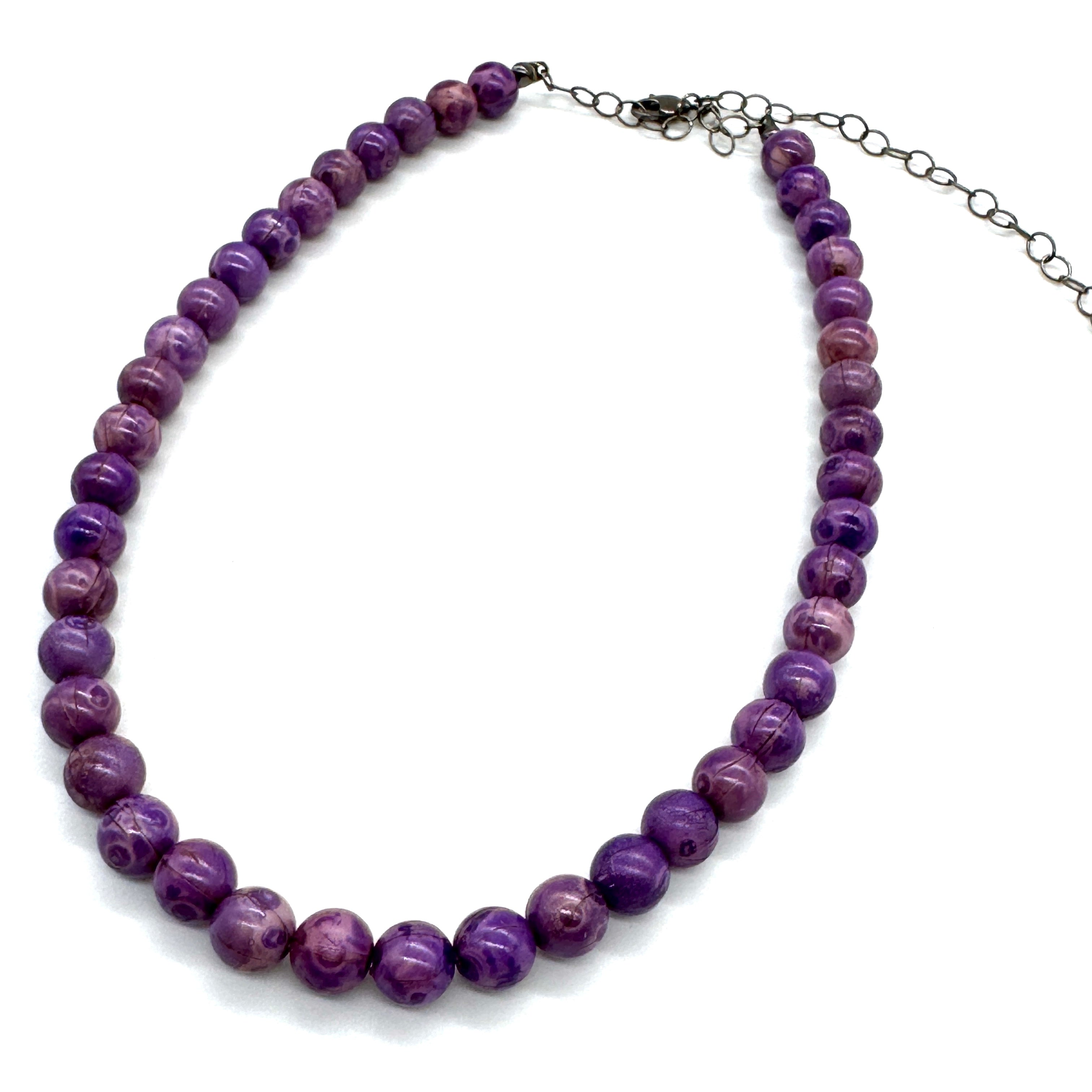 Plum Passion Marco Necklace