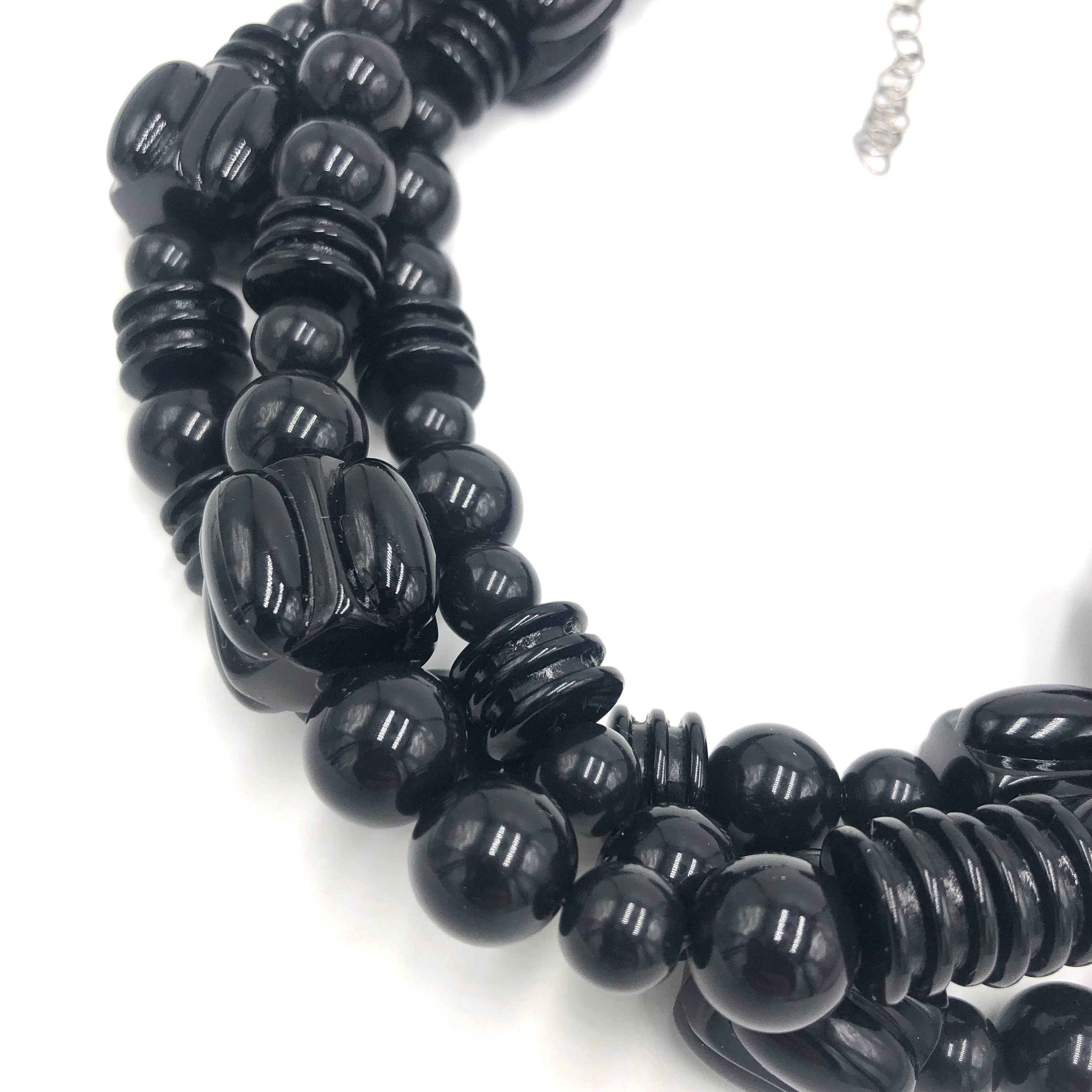 Black Mixed Morgan Necklace