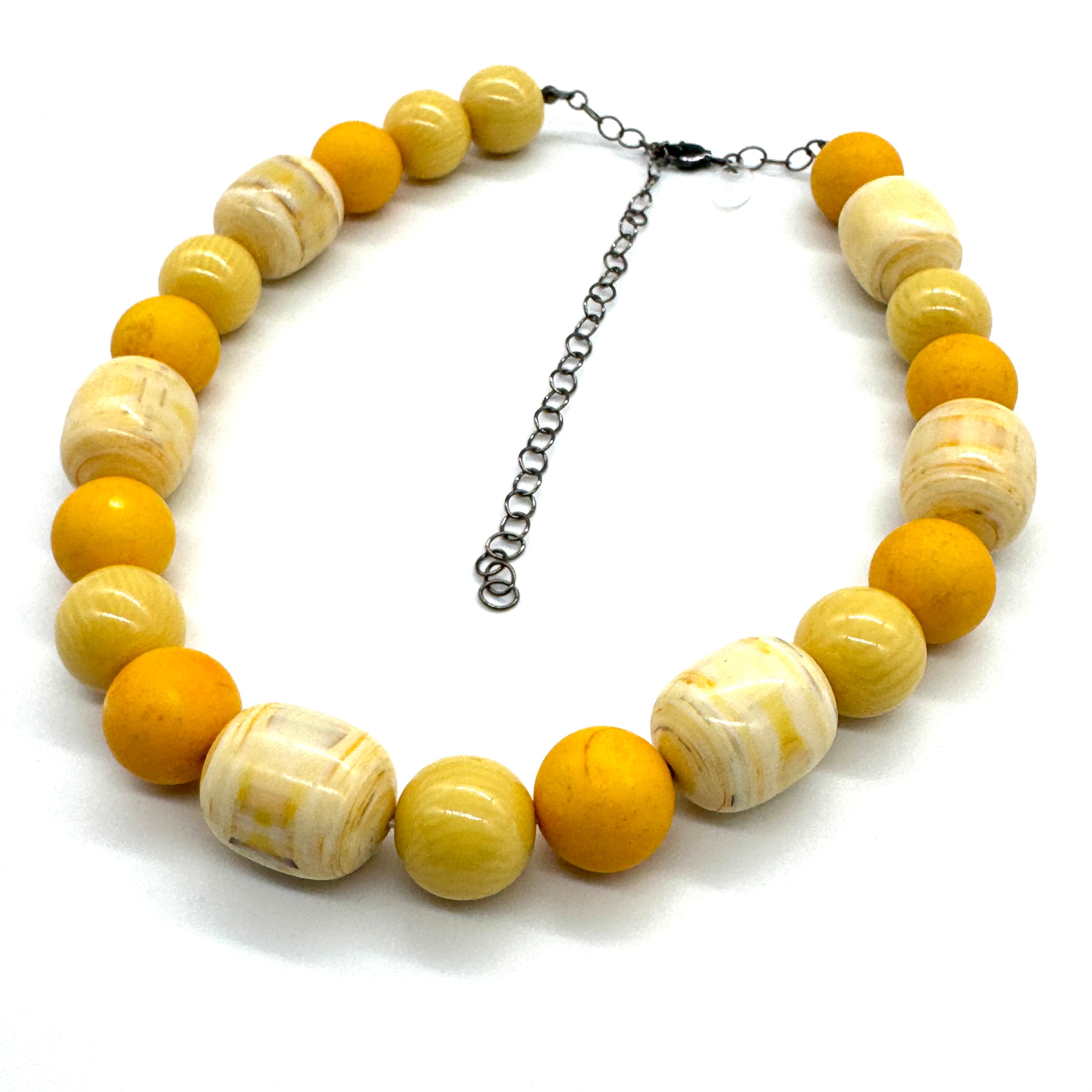 Banana Cream Pie Marco Necklace