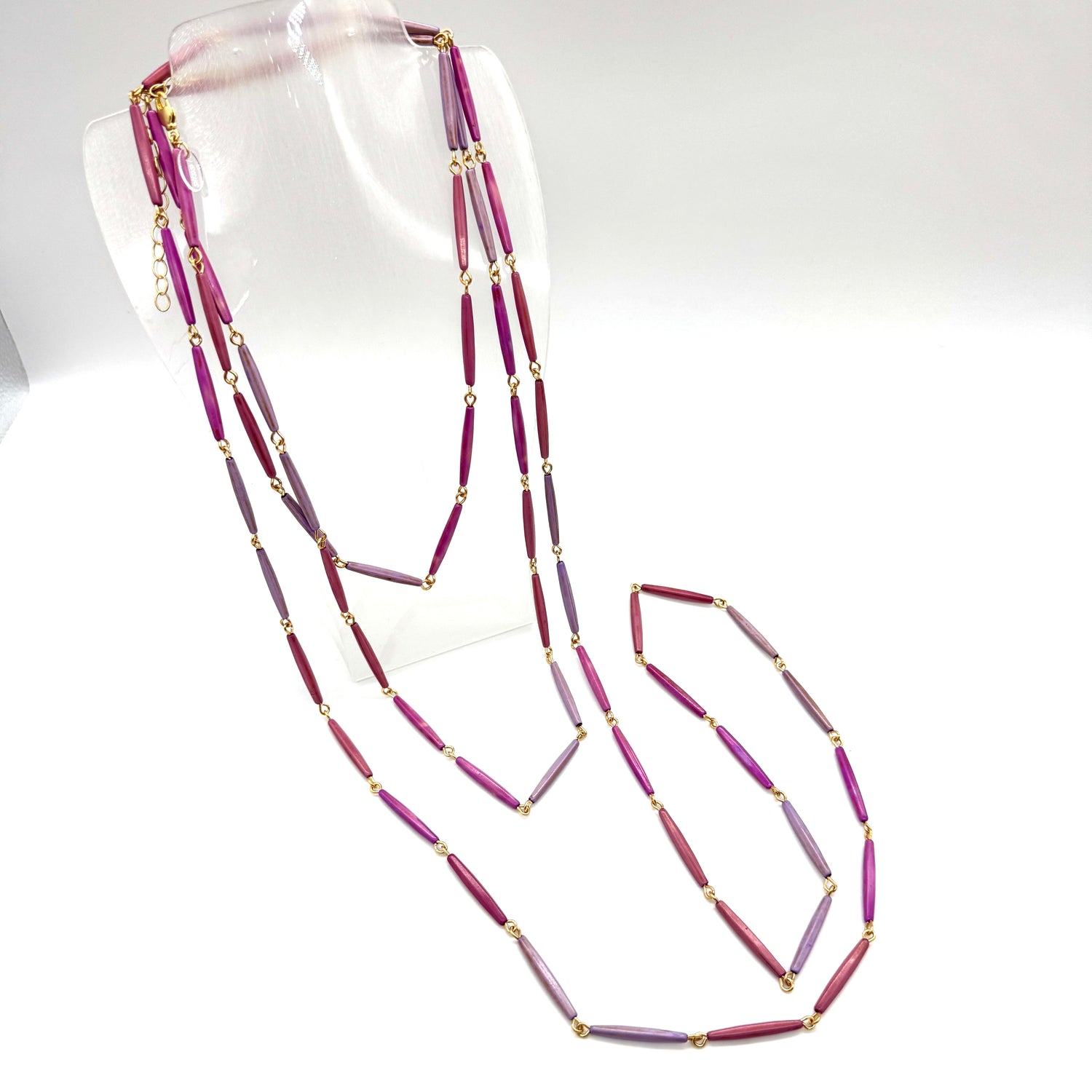 Fuchsia Amore Ombre Necklace