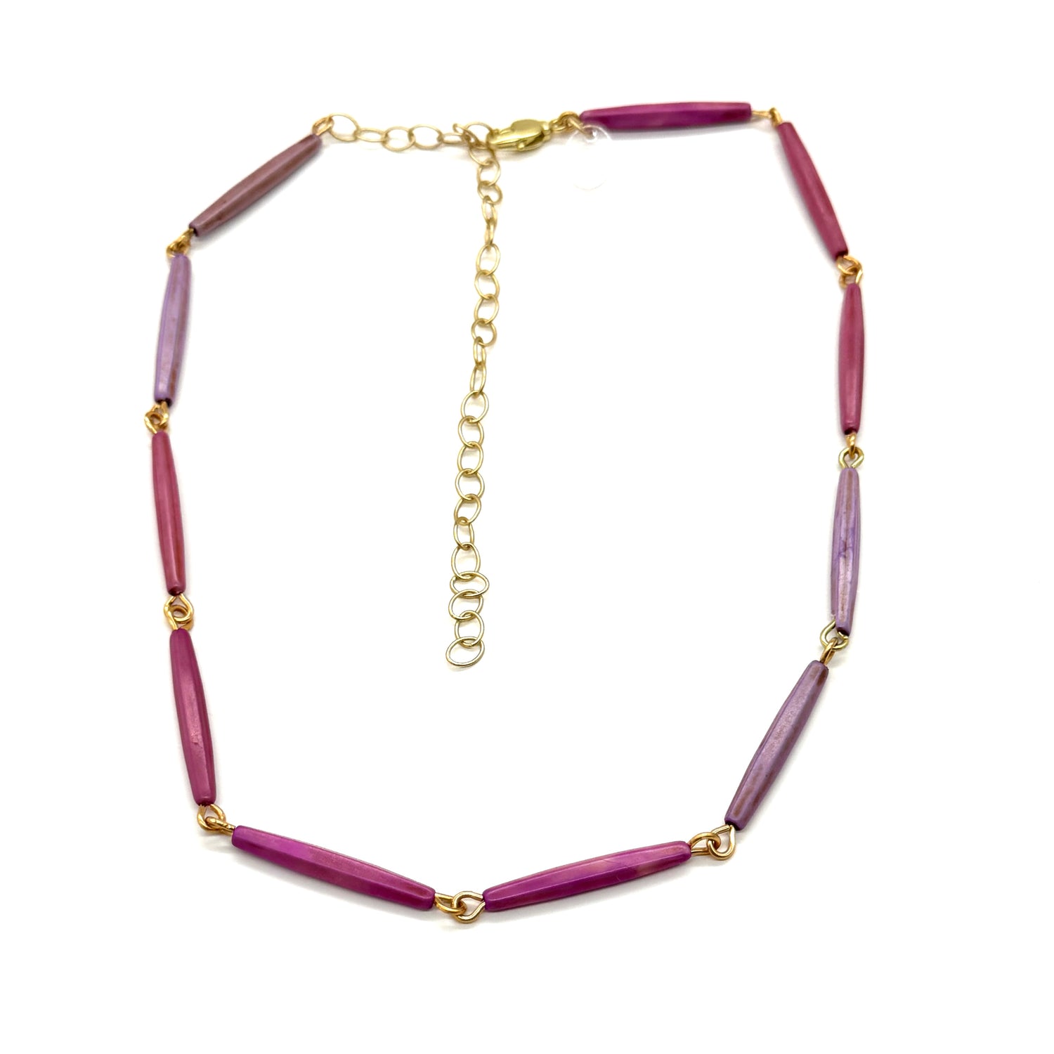 Fuchsia Amore Ombre Necklace