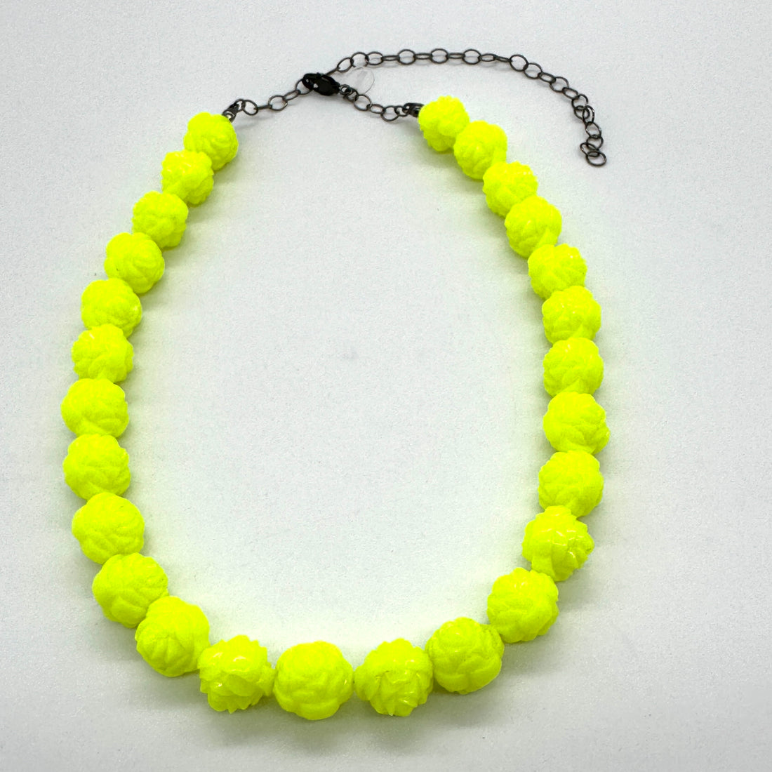 Unmellow Yellow Rose Marco Necklace