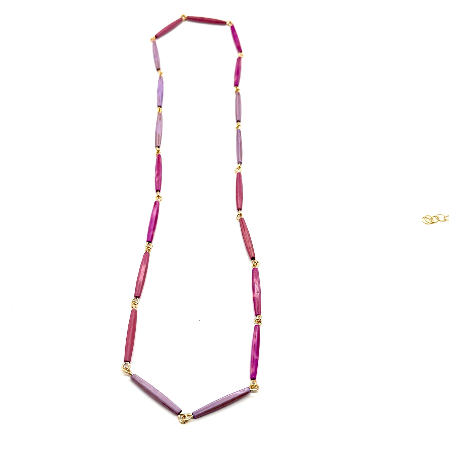 Fuchsia Amore Ombre Necklace