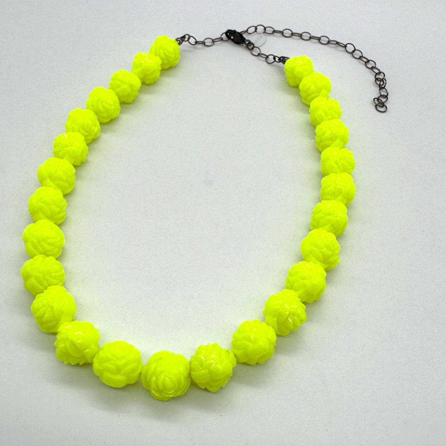Unmellow Yellow Rose Marco Necklace