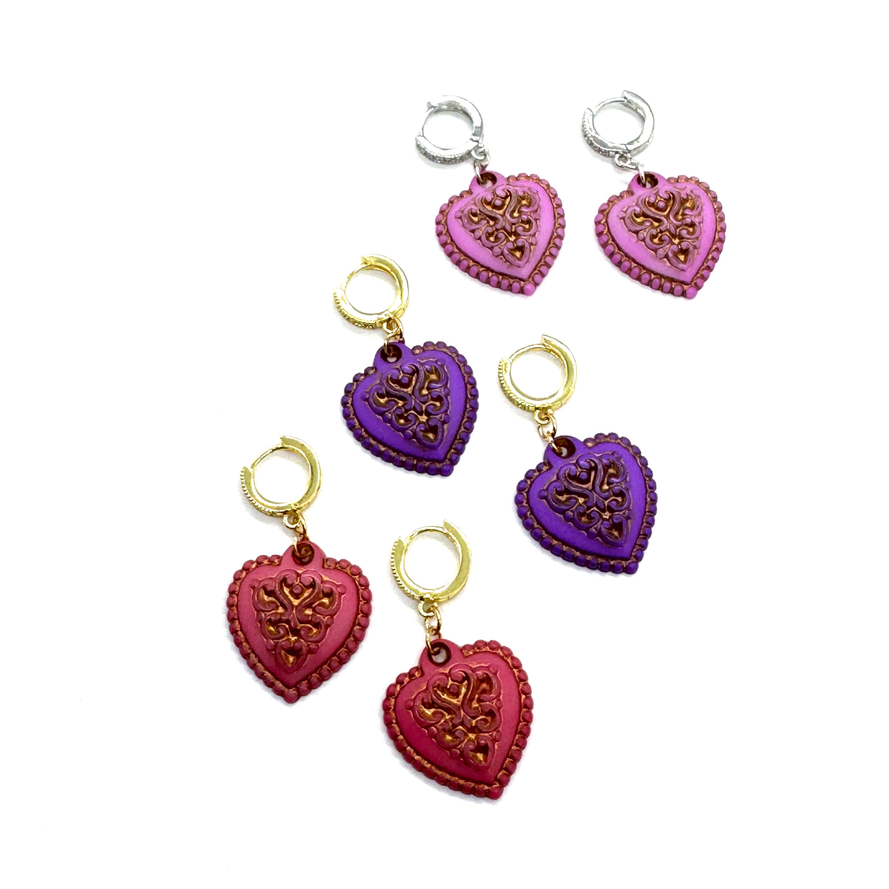 Lacy Box of Chocolates Earrings