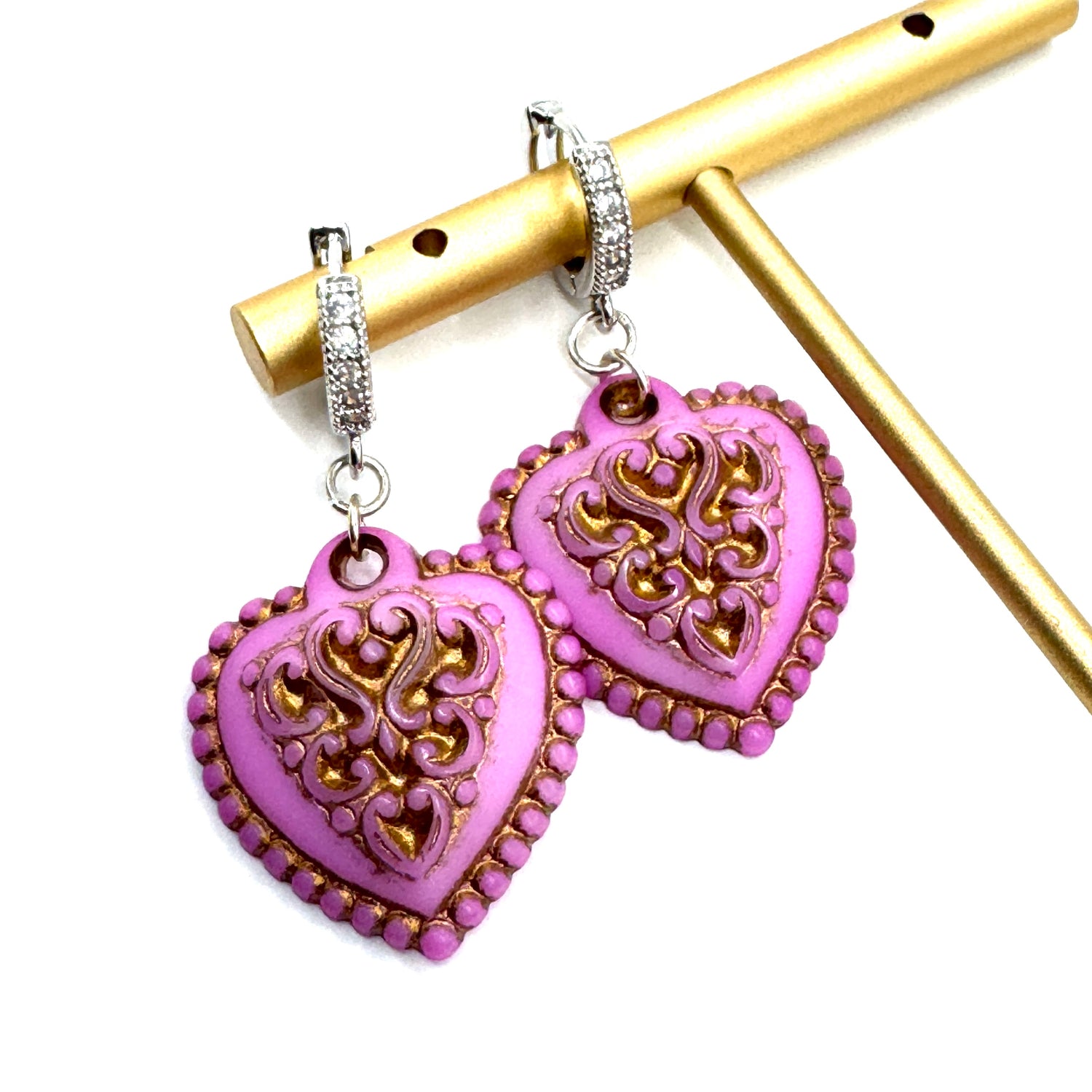 Lacy Box of Chocolates Earrings