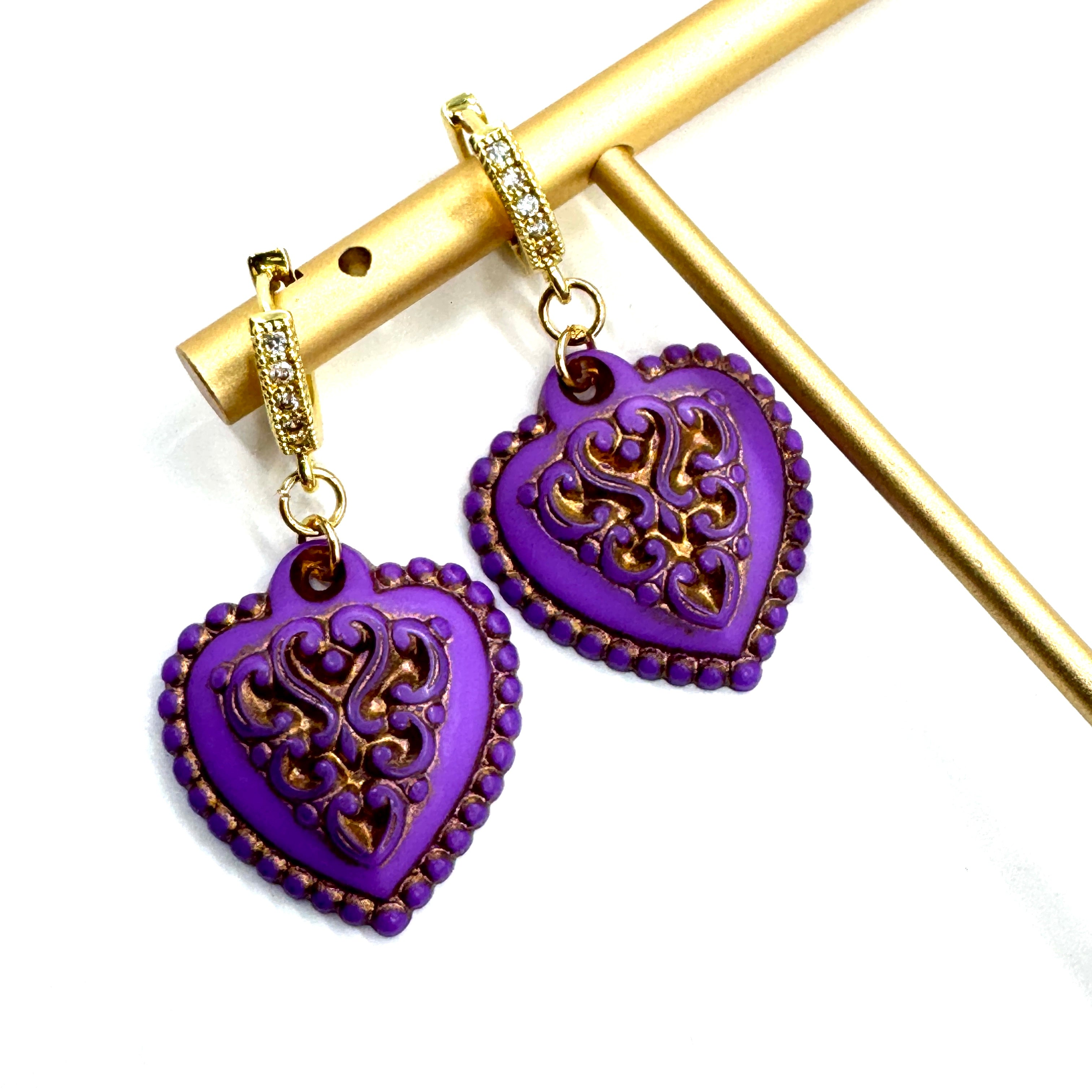 Lacy Box of Chocolates Earrings