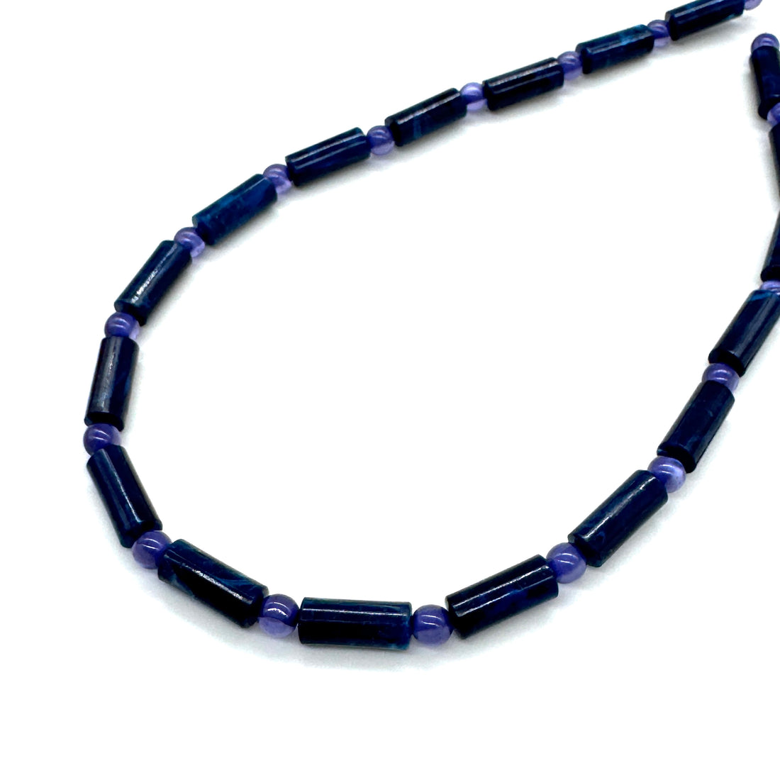 Indigo Tubes Marco Necklace