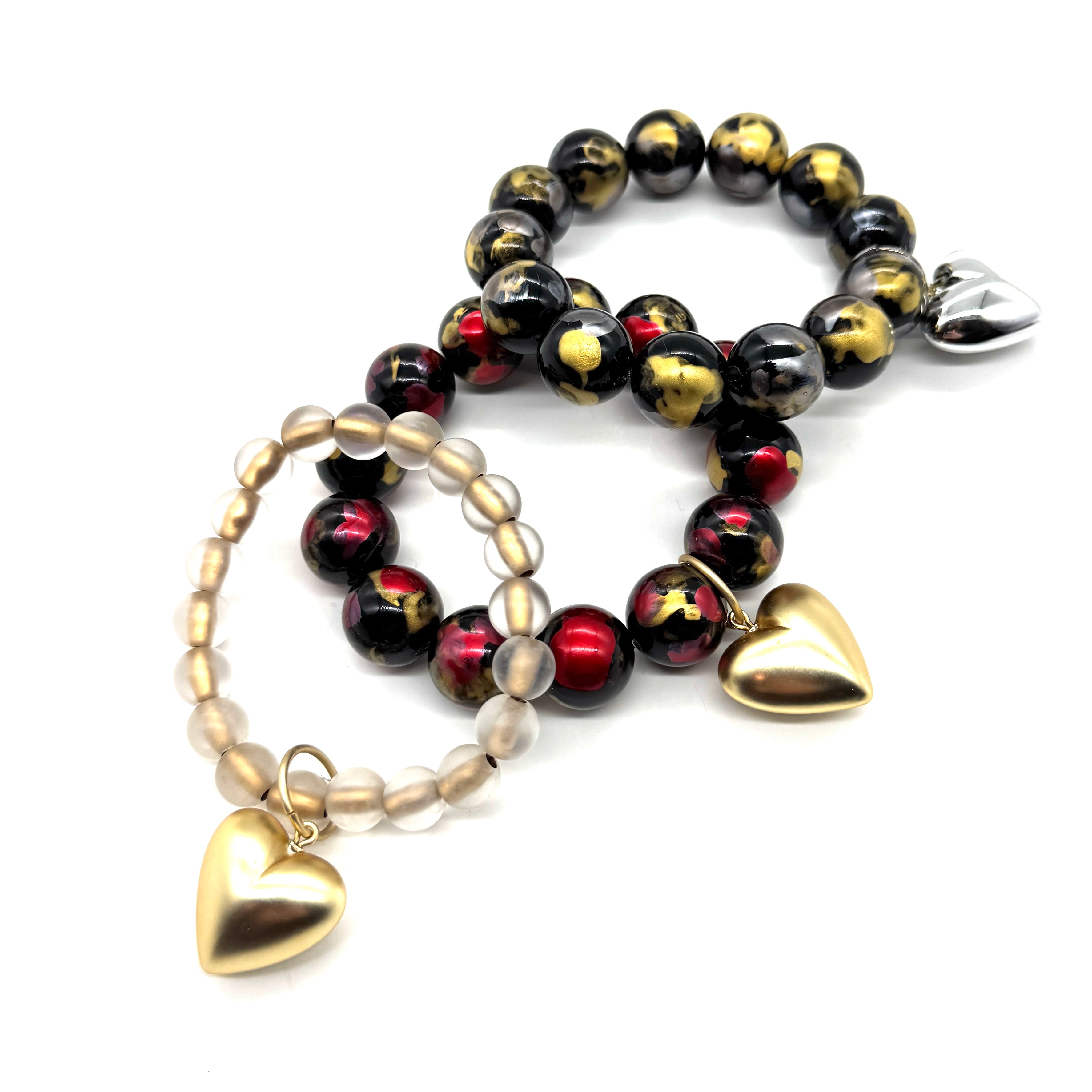 Love at First Sight Single Stretch Bracelet