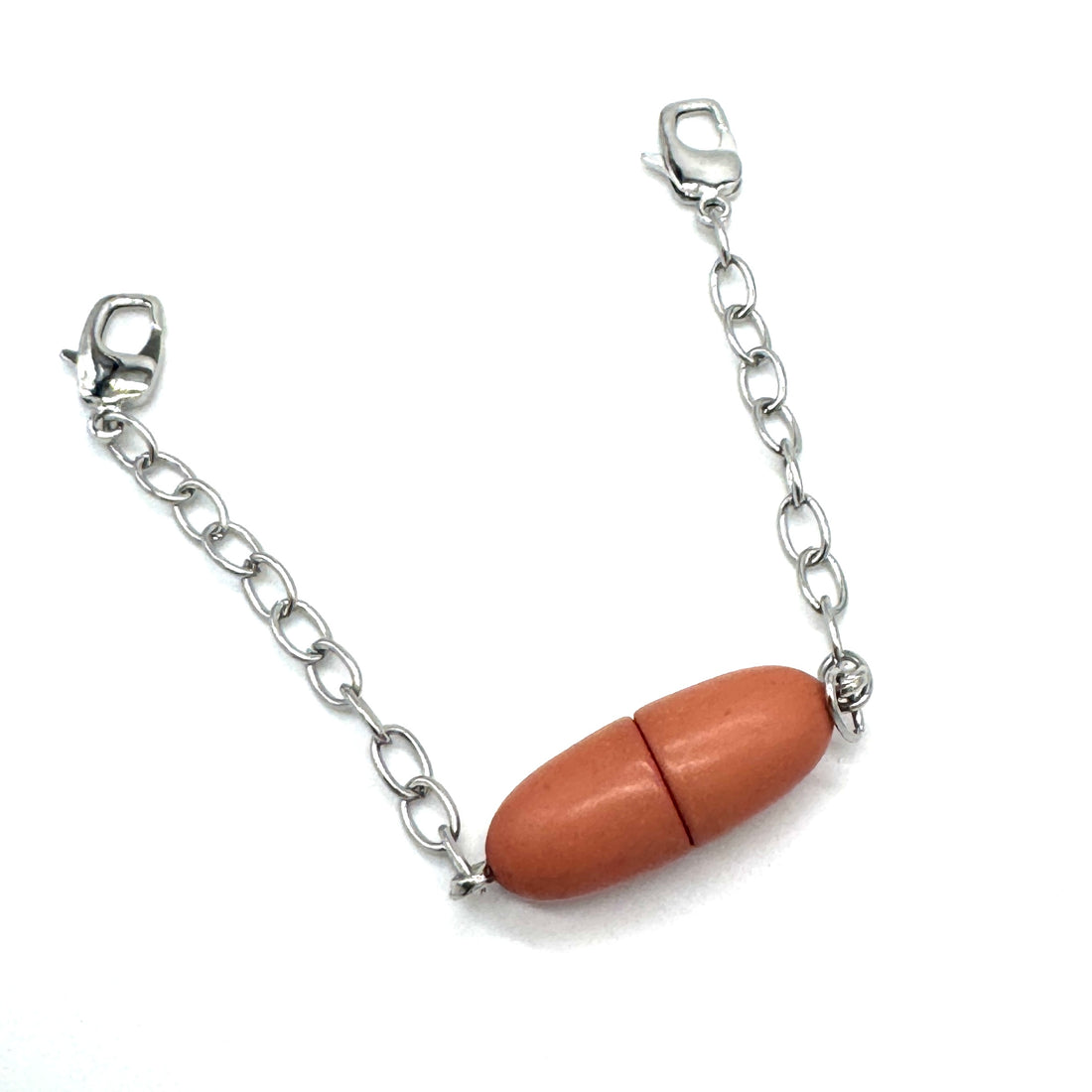 Lock &amp; Layer Magnetic Clasp Adapter – Surgical Steel Silver or 18k Gold