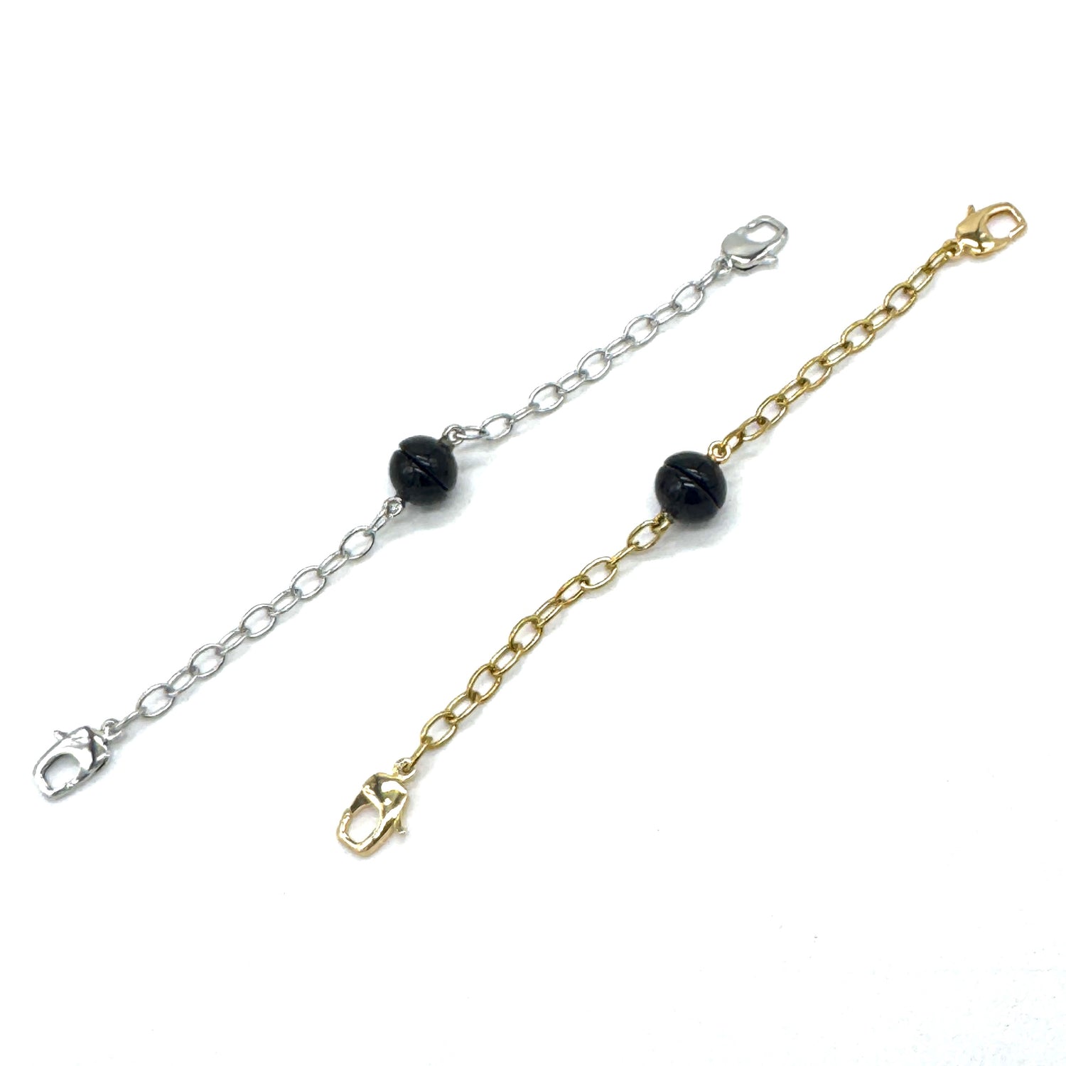 Lock &amp; Layer Magnetic Clasp Adapter – Surgical Steel Silver or 18k Gold