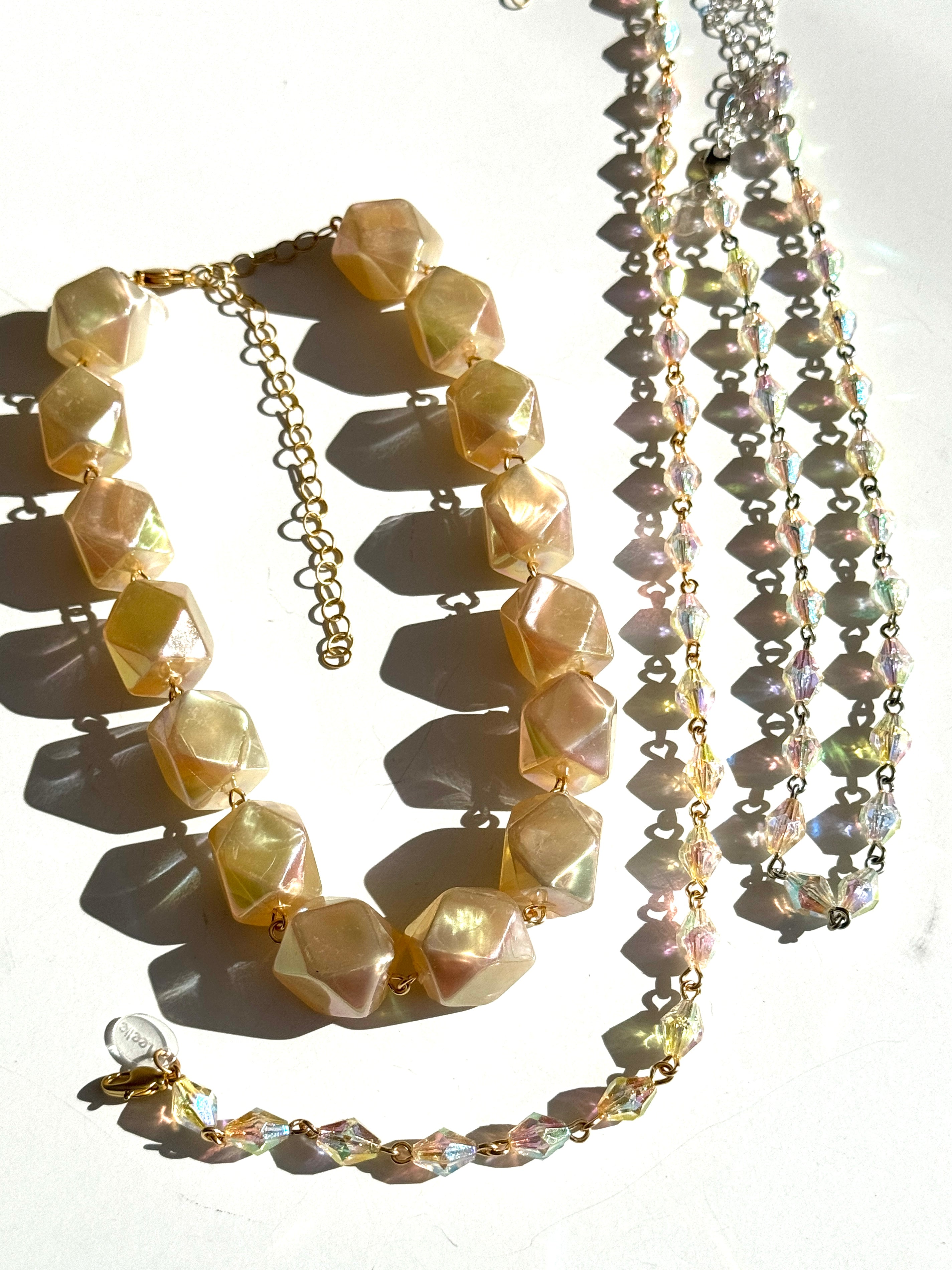 Silver Nugget Amelia Necklace