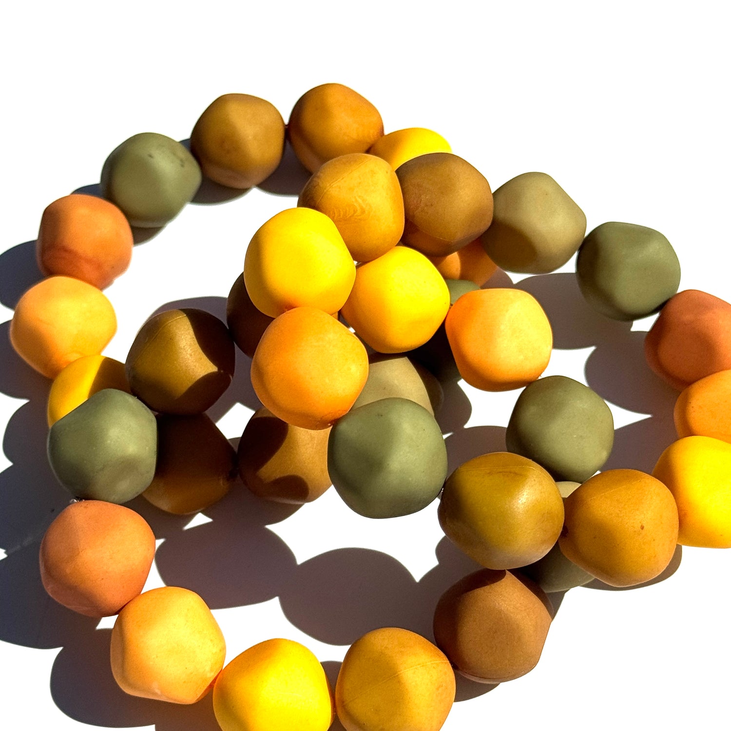 1970’s Kitchen Ombre’ Stack Bracelet