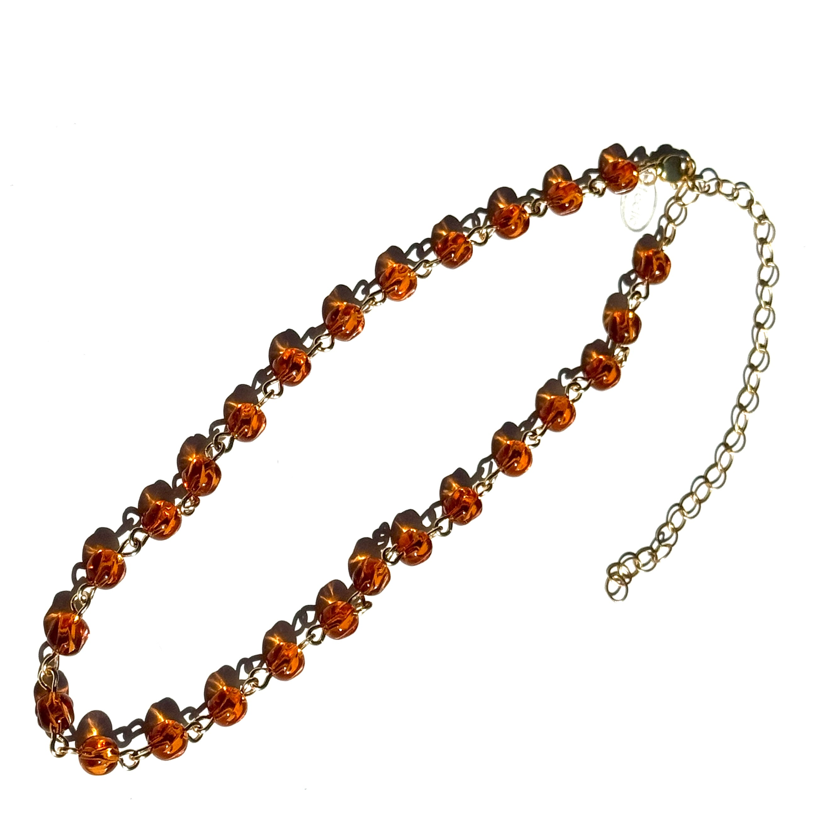 Golden Honey Amelia Necklace