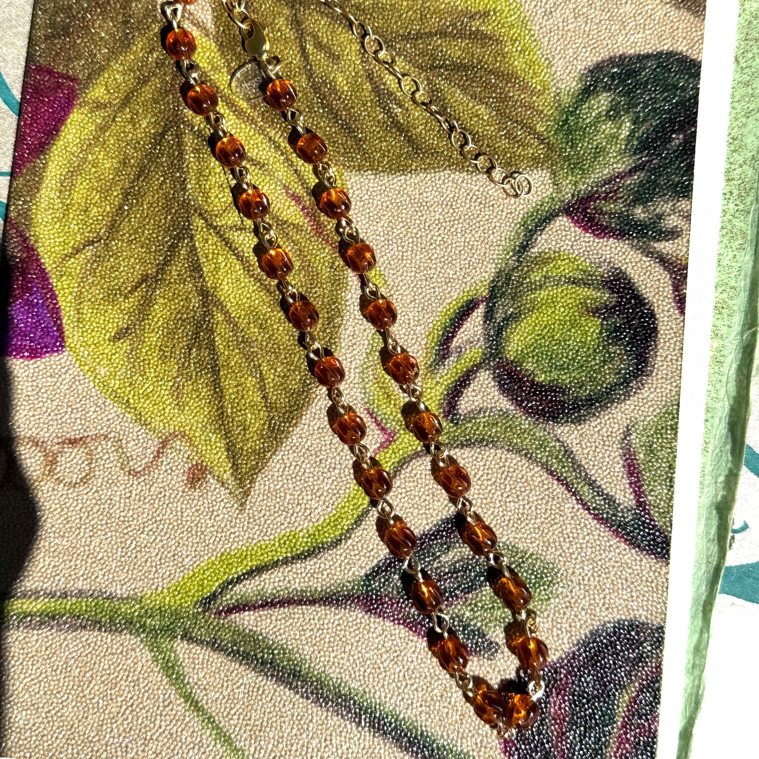 Golden Honey Amelia Necklace