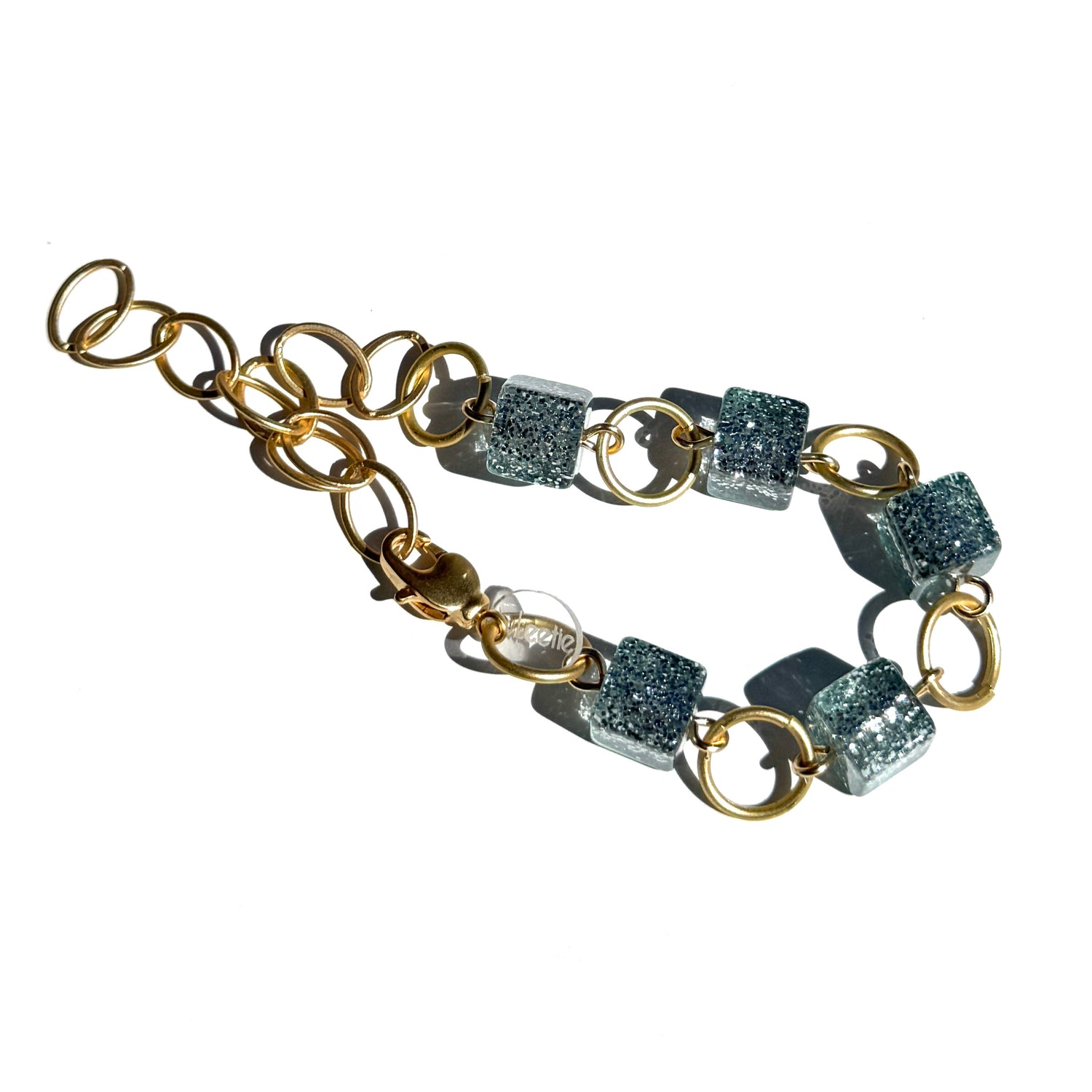 Glitter Cube Betsy Bracelet