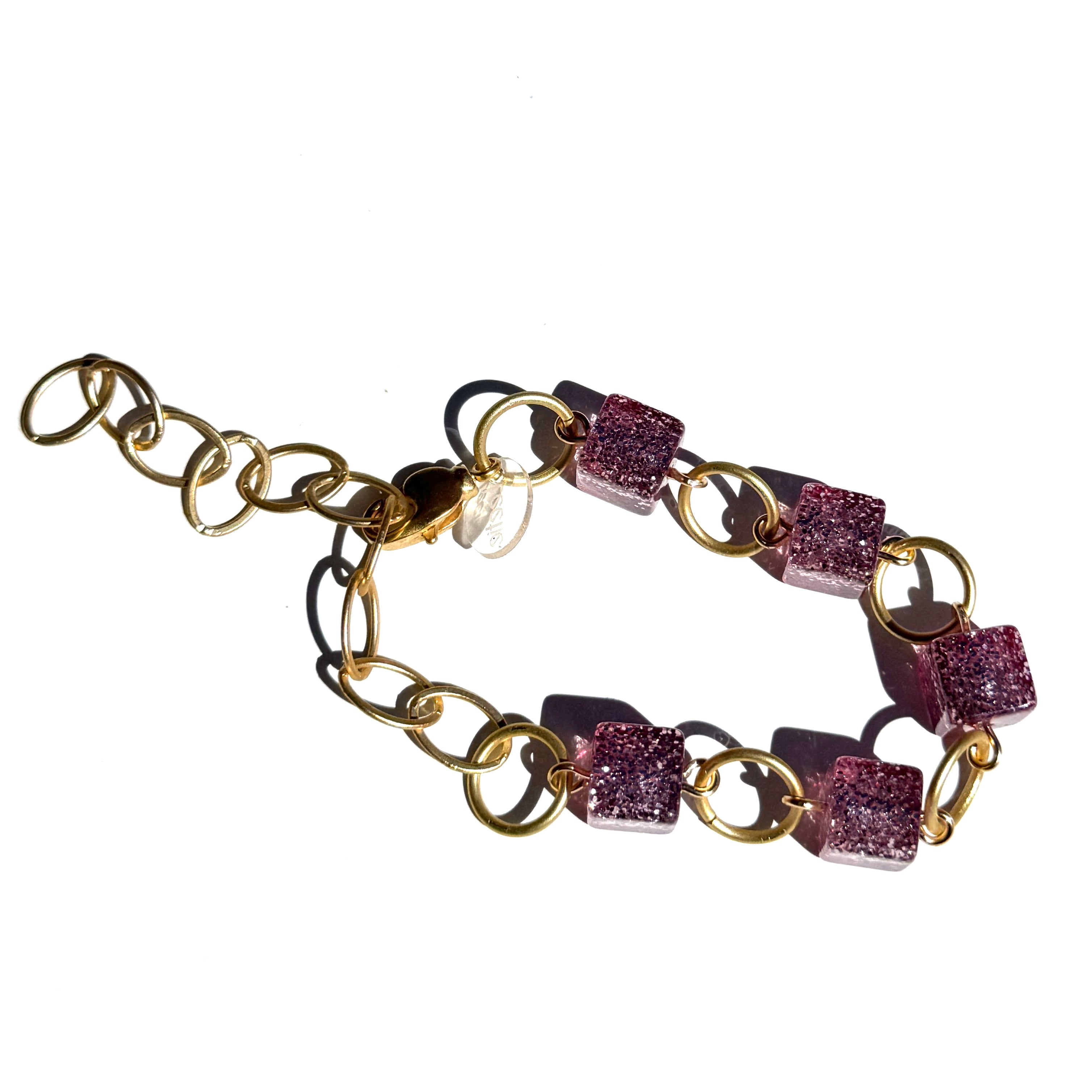 Glitter Cube Betsy Bracelet