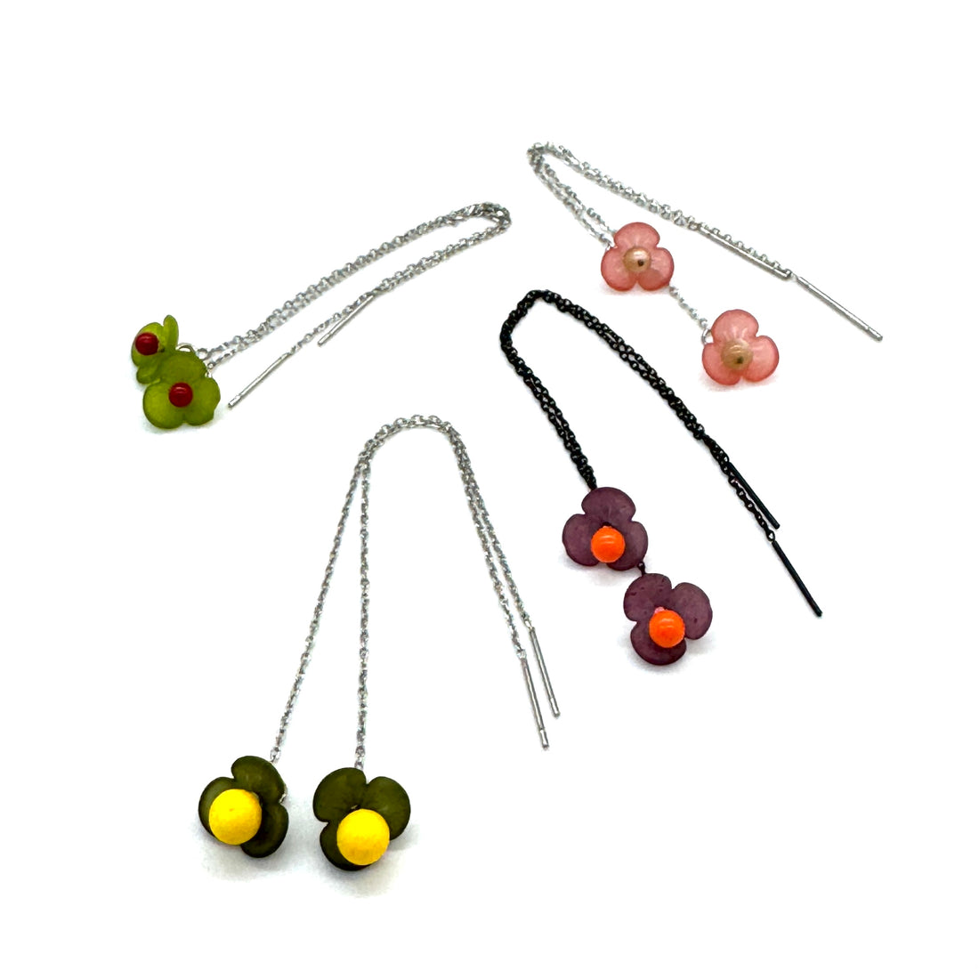 Blossom Threader Earrings