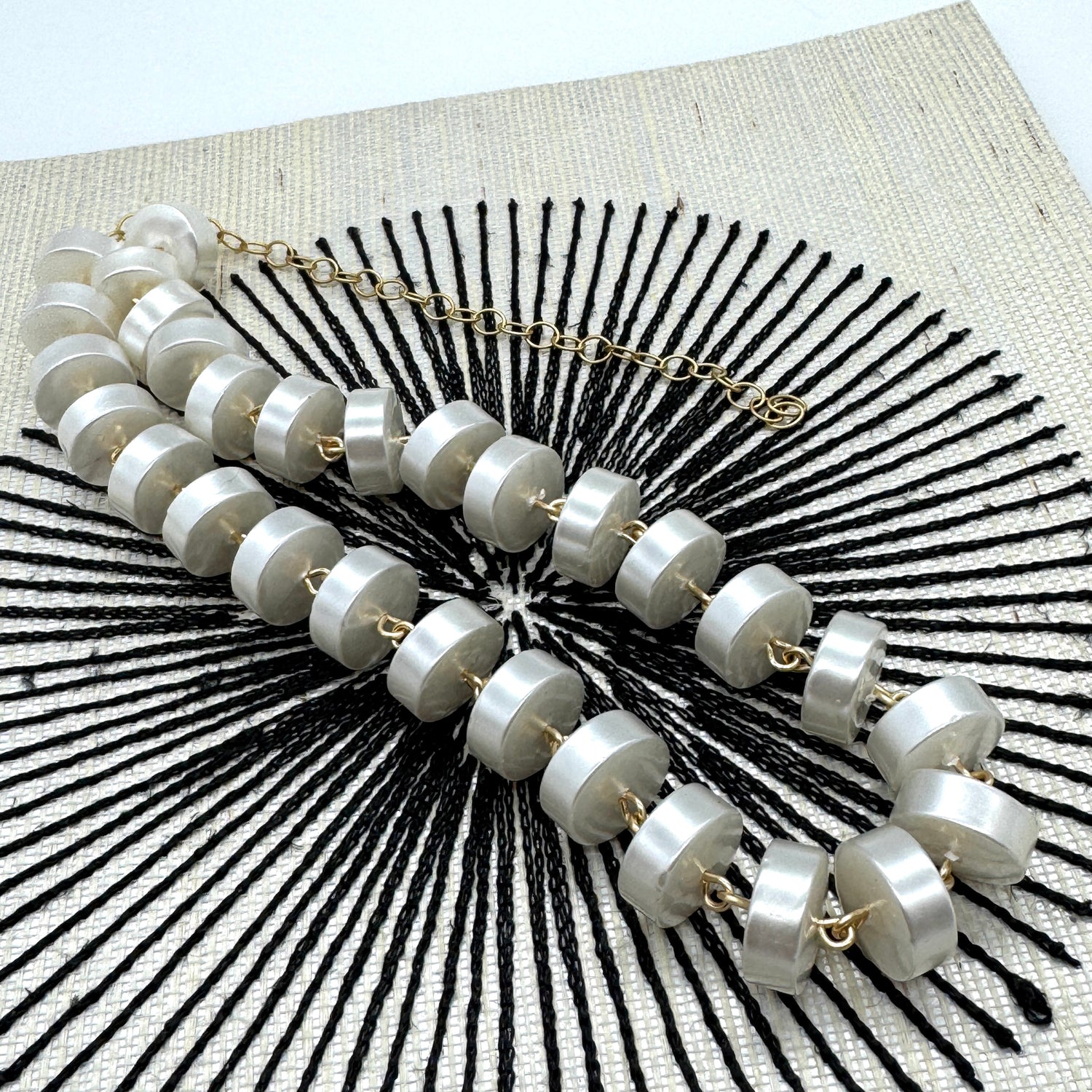 Articulated Lustré Pearl Amelia Necklace