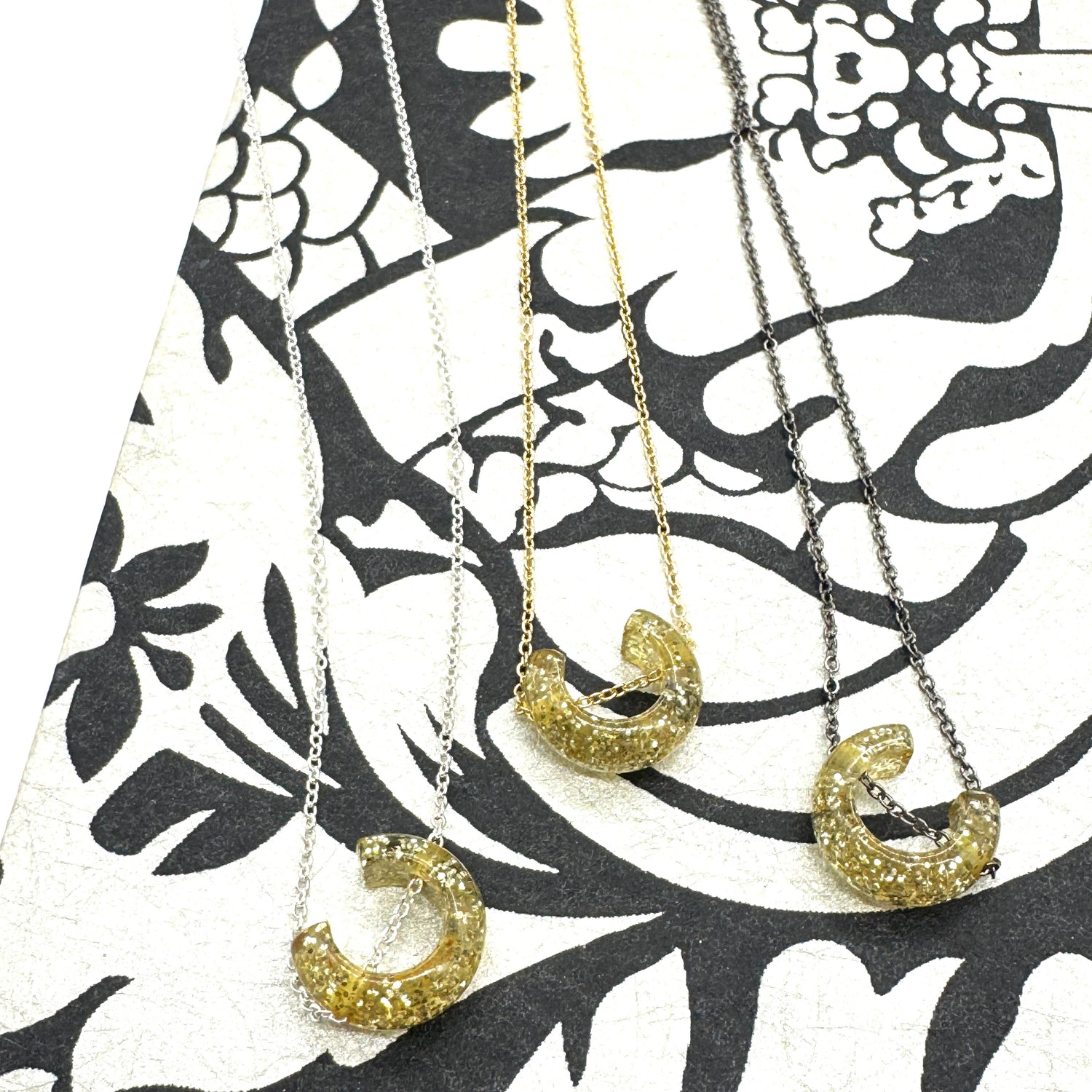 Italian Stardust Glitter Necklace