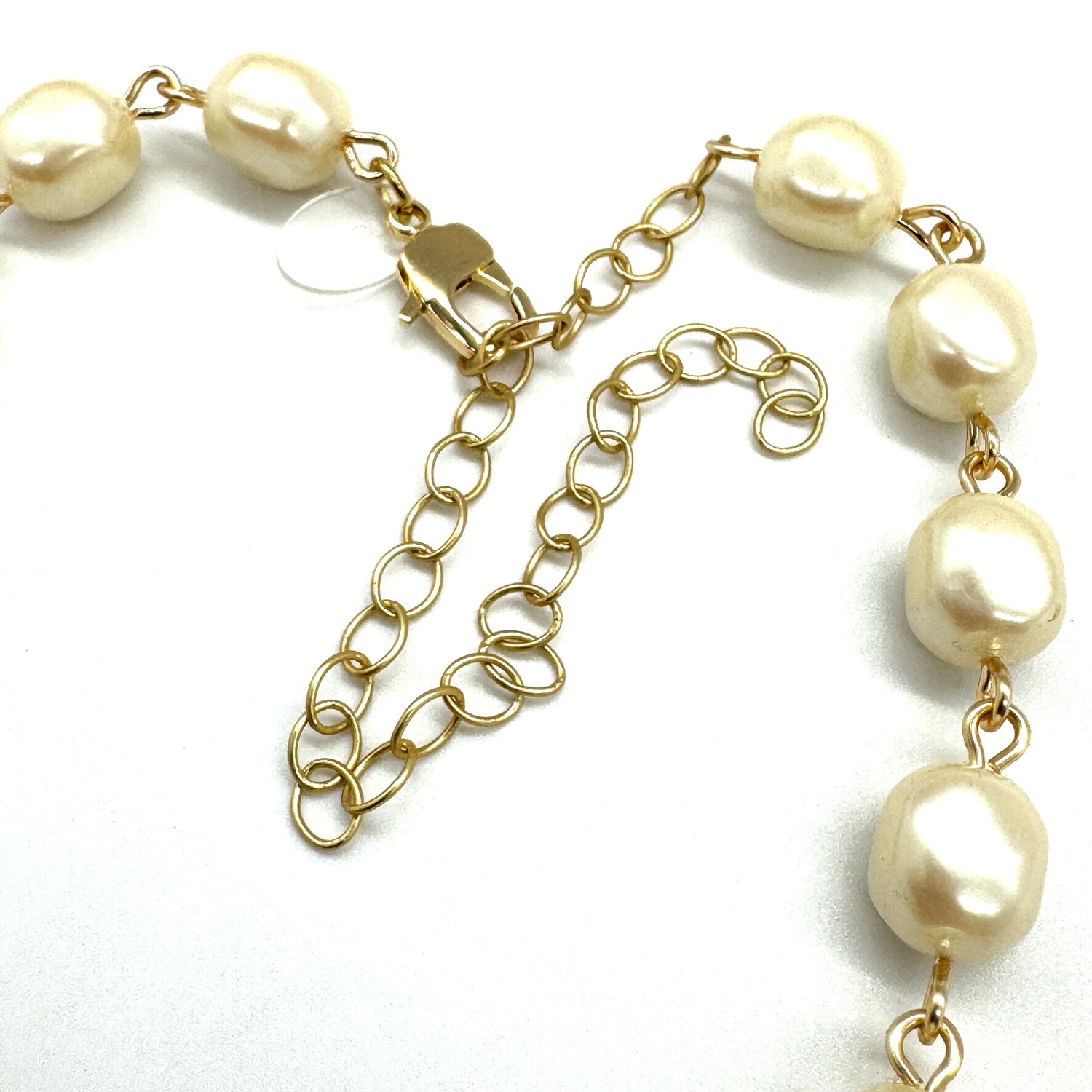 Winter Pine Pearl Necklace