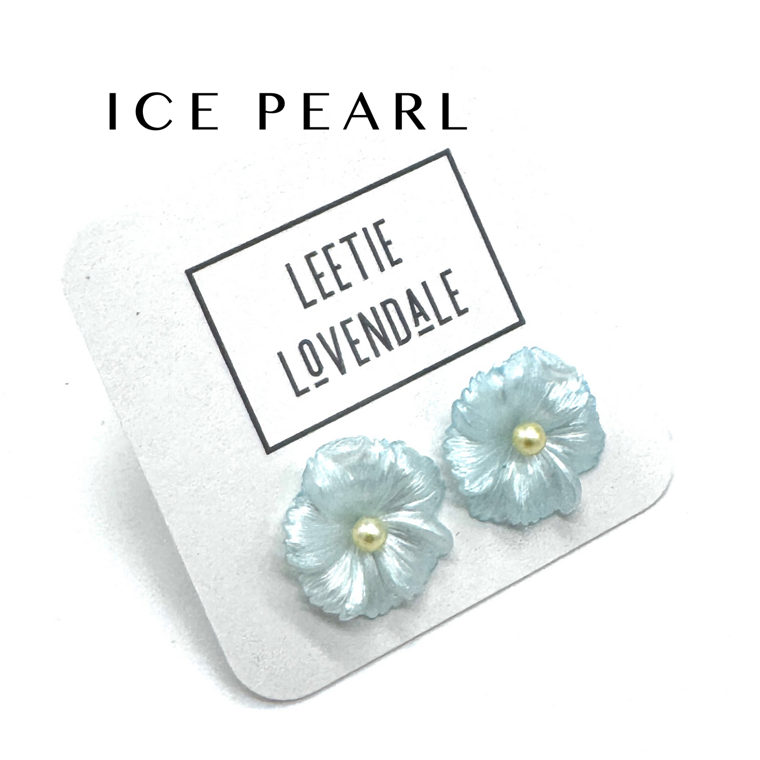 Poppy Flower Jacket Stud Earrings