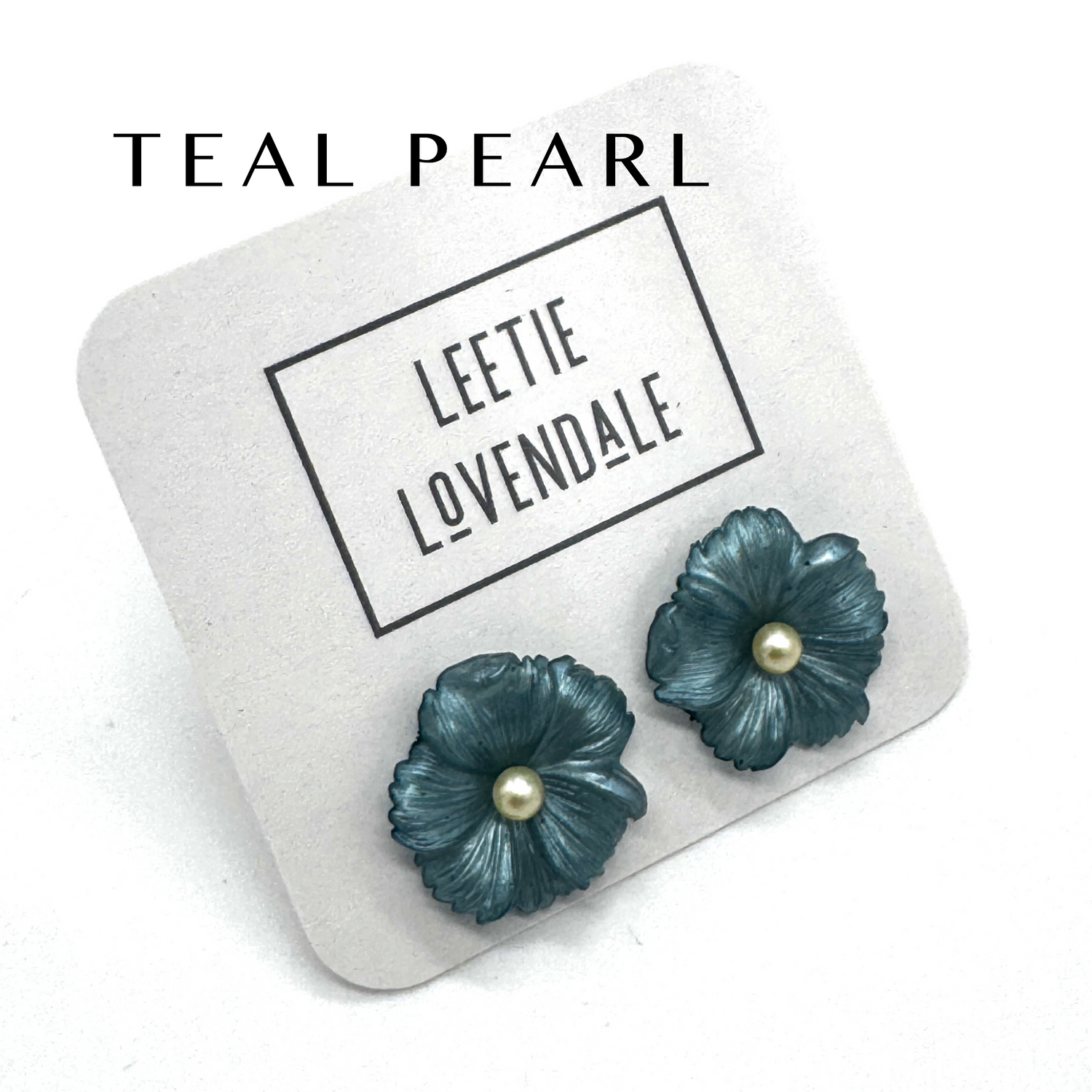 Poppy Flower Jacket Stud Earrings