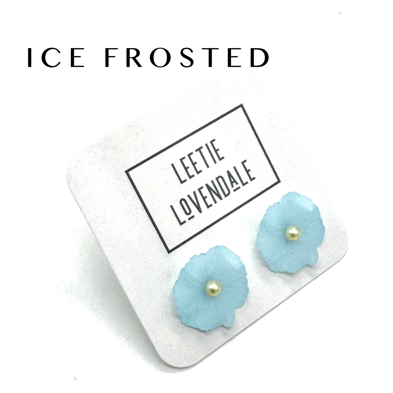 Poppy Flower Jacket Stud Earrings