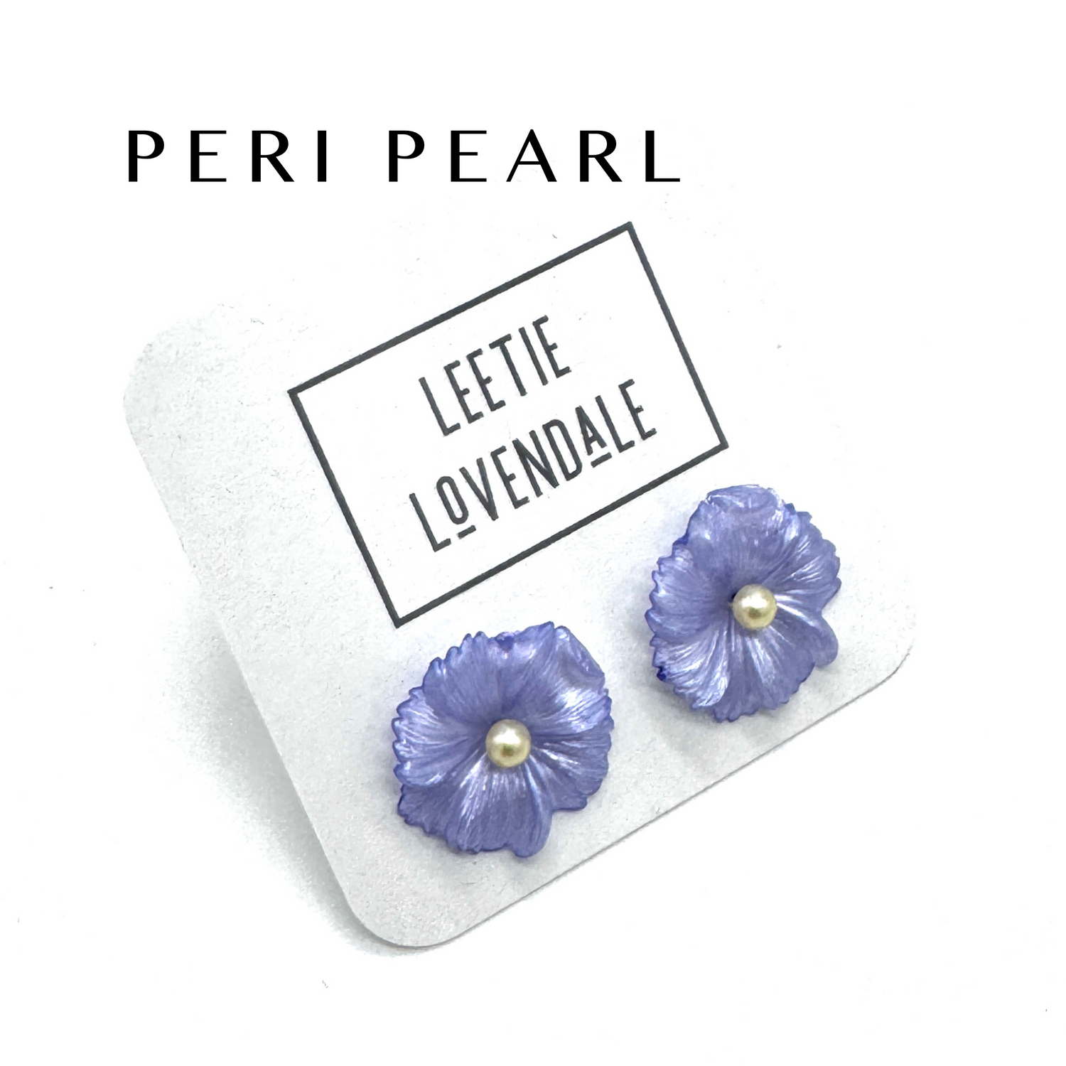 Poppy Flower Jacket Stud Earrings