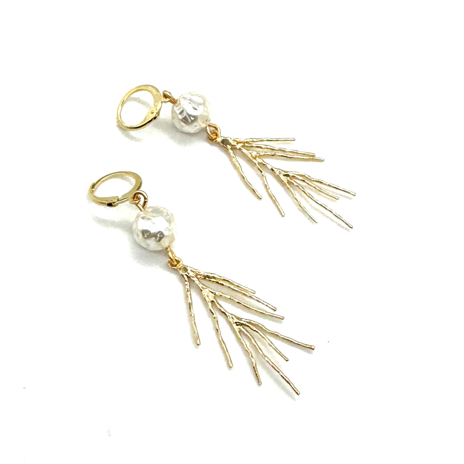 Winter Pine Drop Earrings