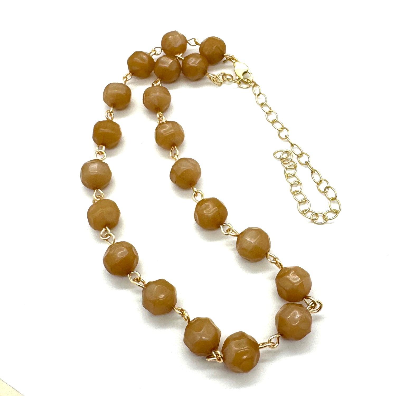 Dusty Petal Luster Amelia Necklace