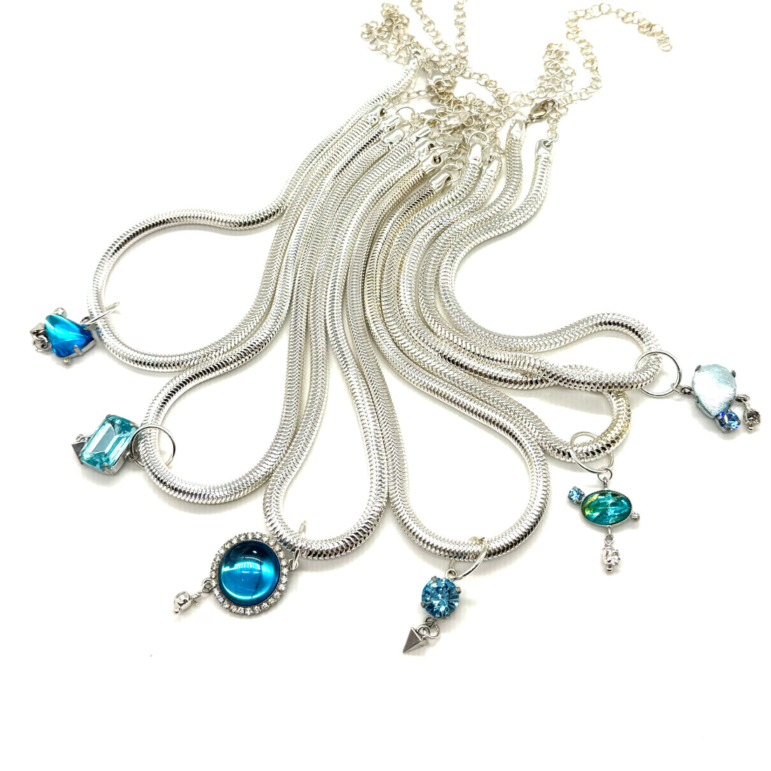 Silver Medusa Necklace