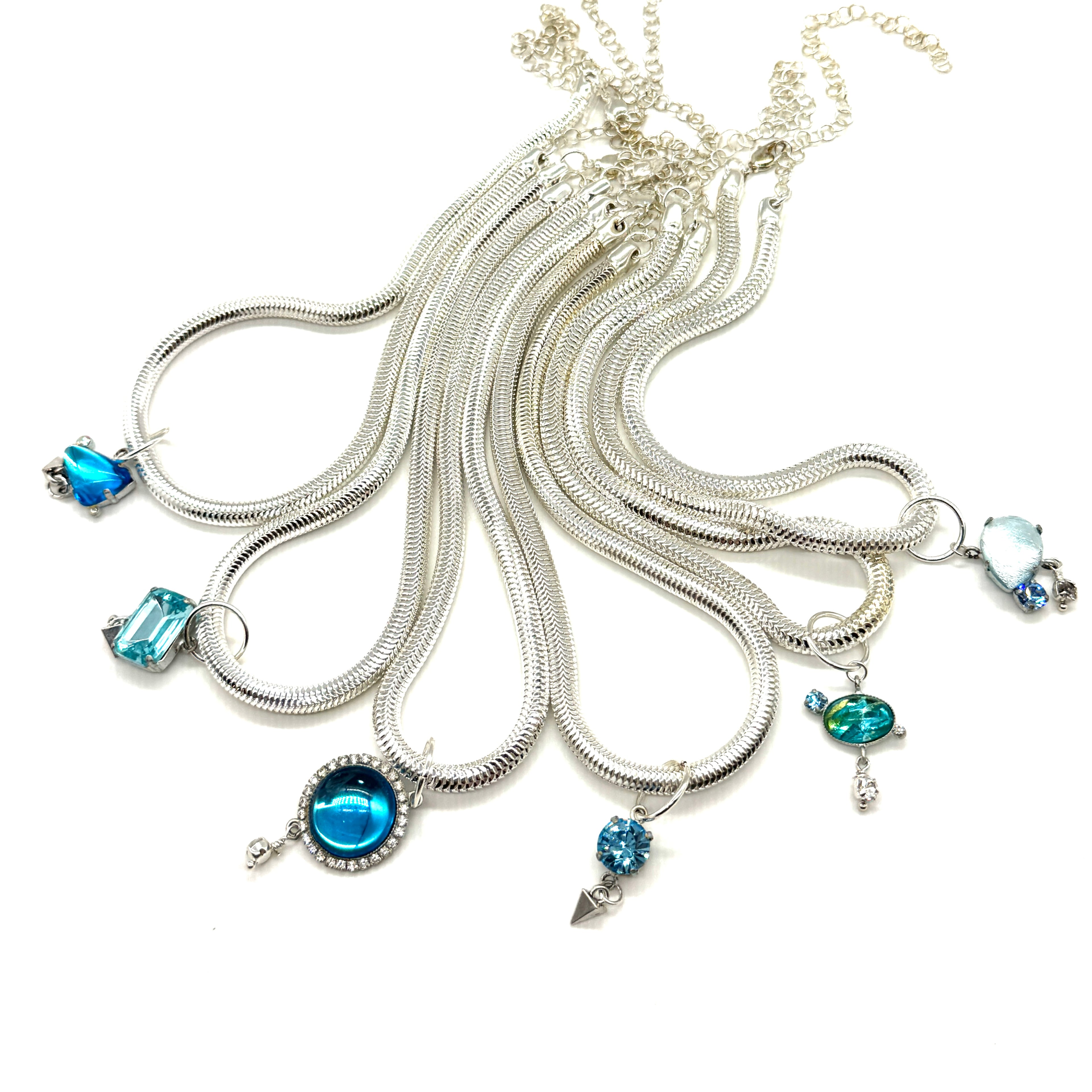 Silver Medusa Necklace