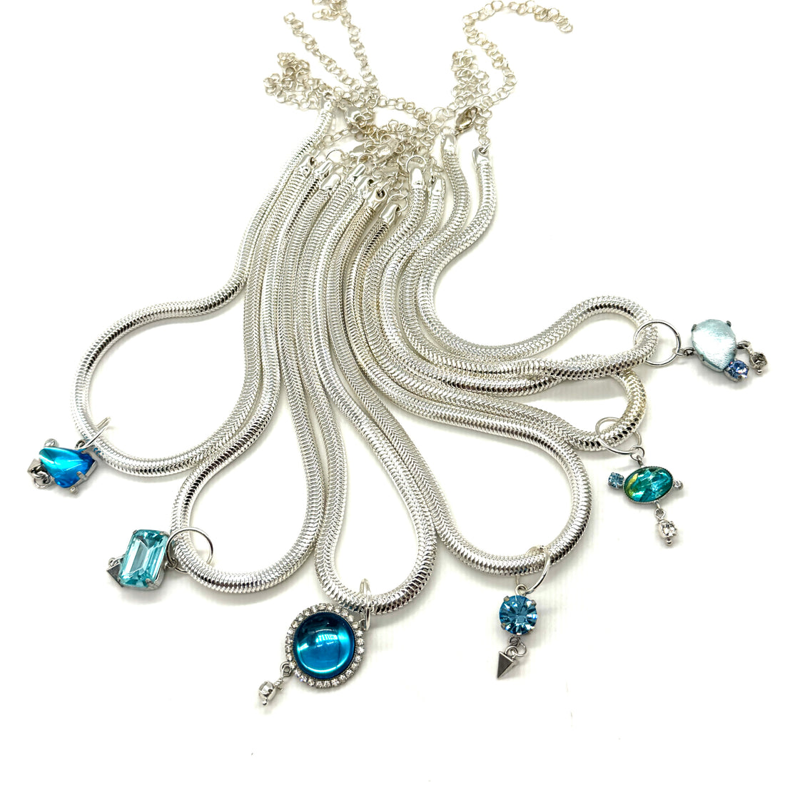 Silver Medusa Necklace