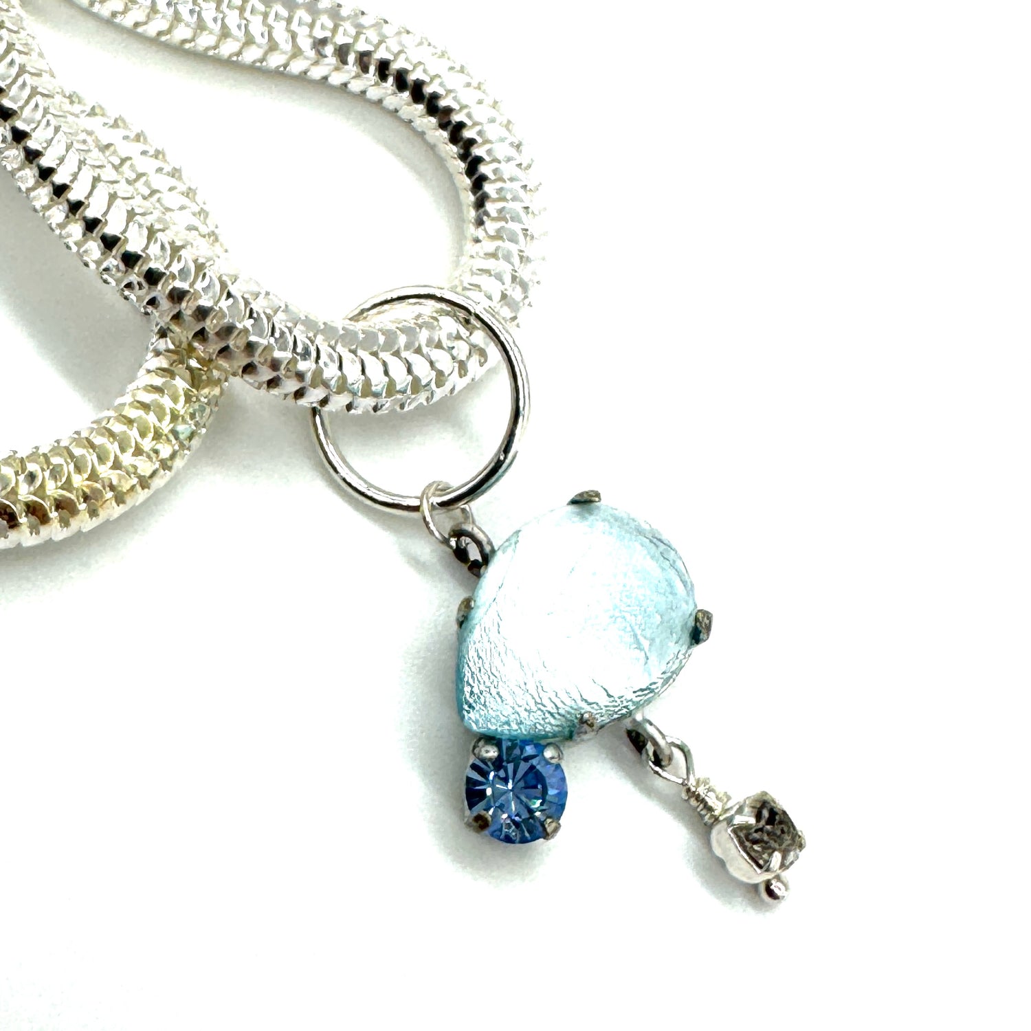 Silver Medusa Necklace