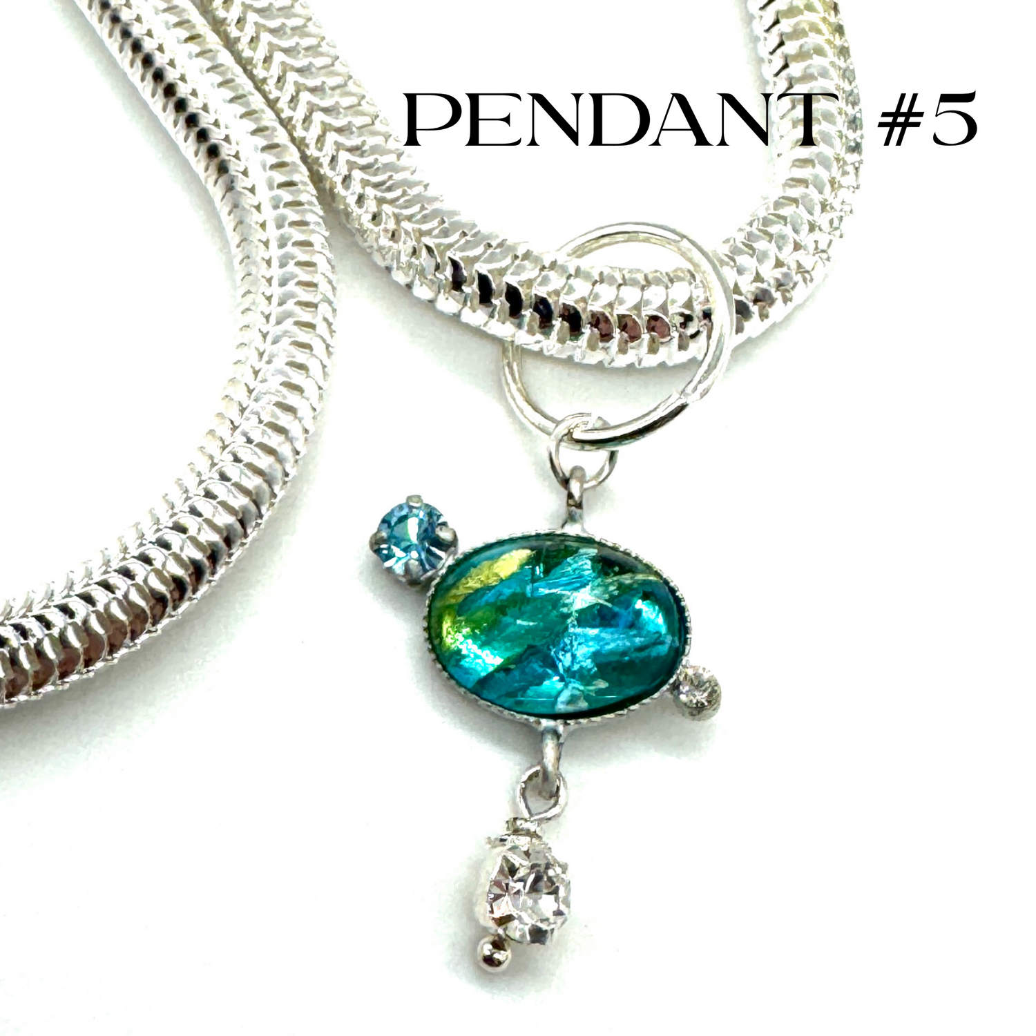 Silver Medusa Necklace