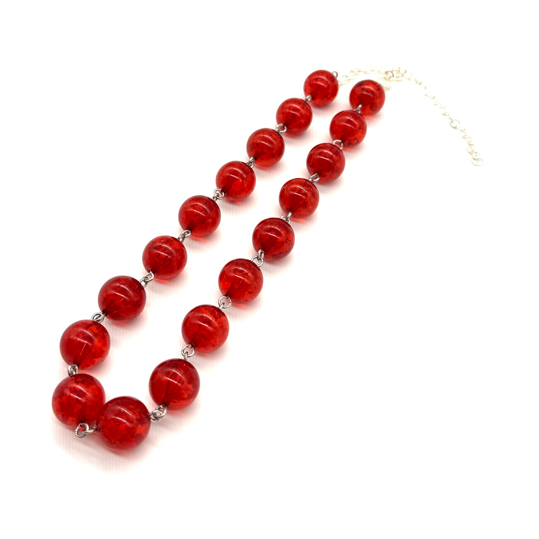 Red Berry Confetti Amelia Necklace