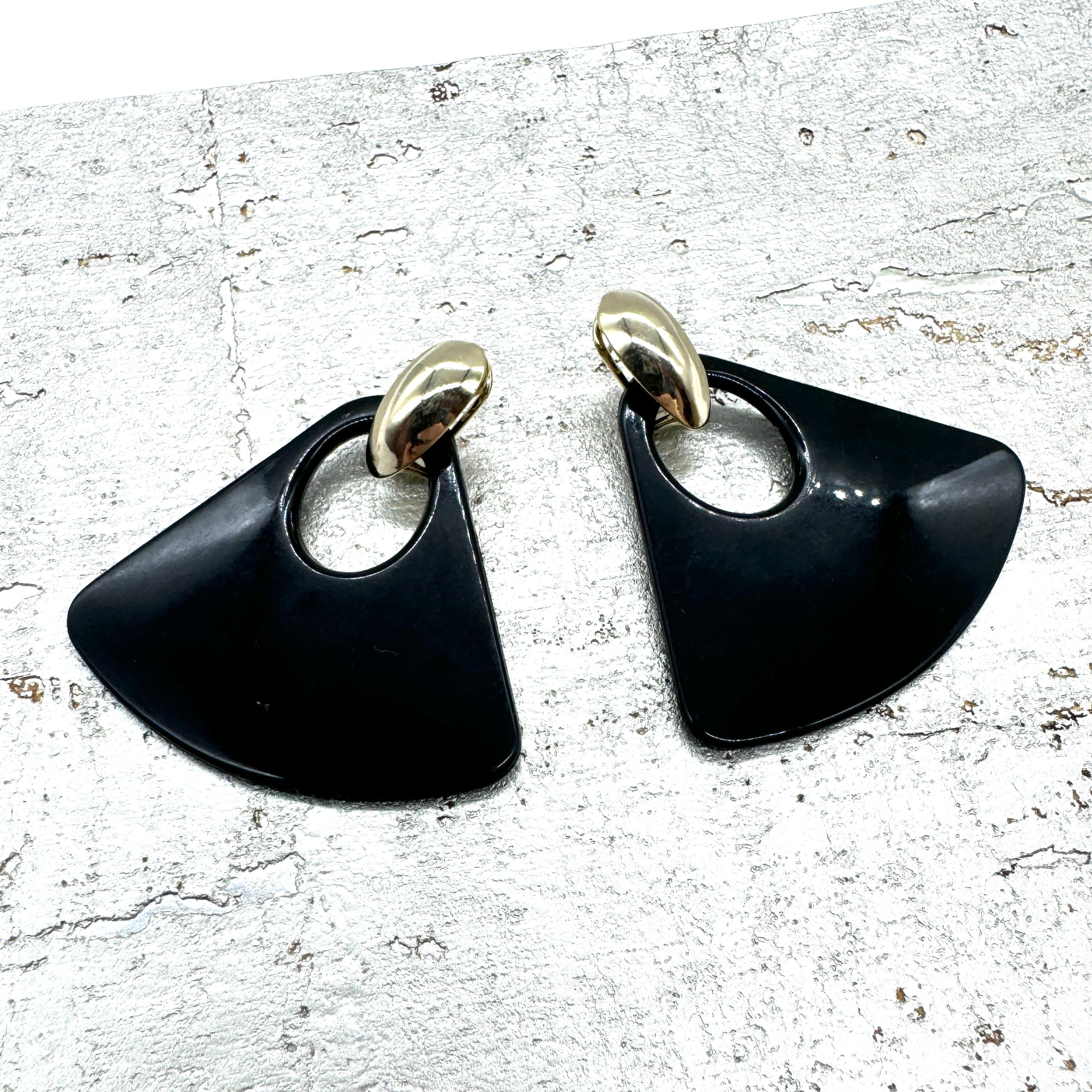 Intermix Black &amp; White KJL Earrings