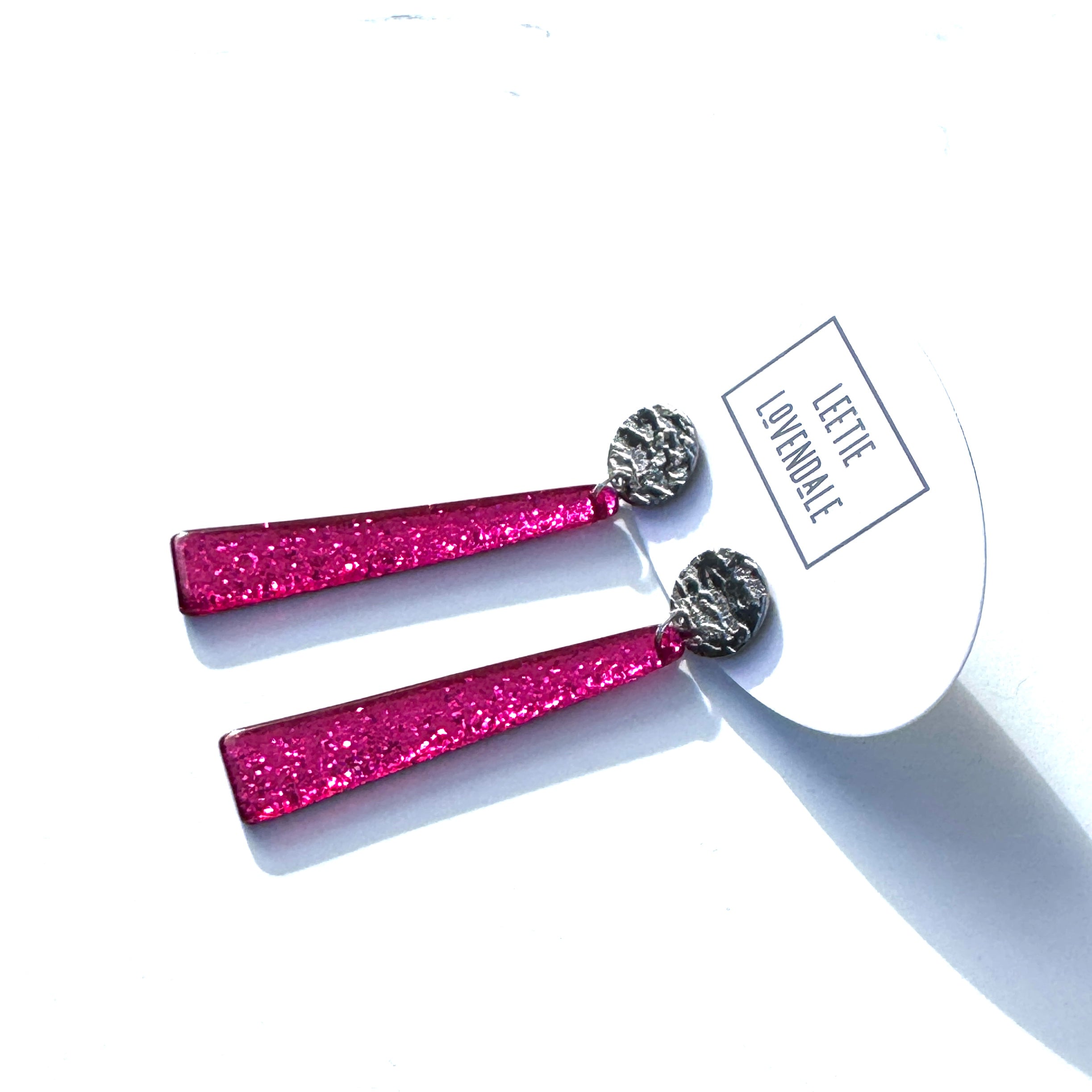 Viva Glitter Drop Earrings