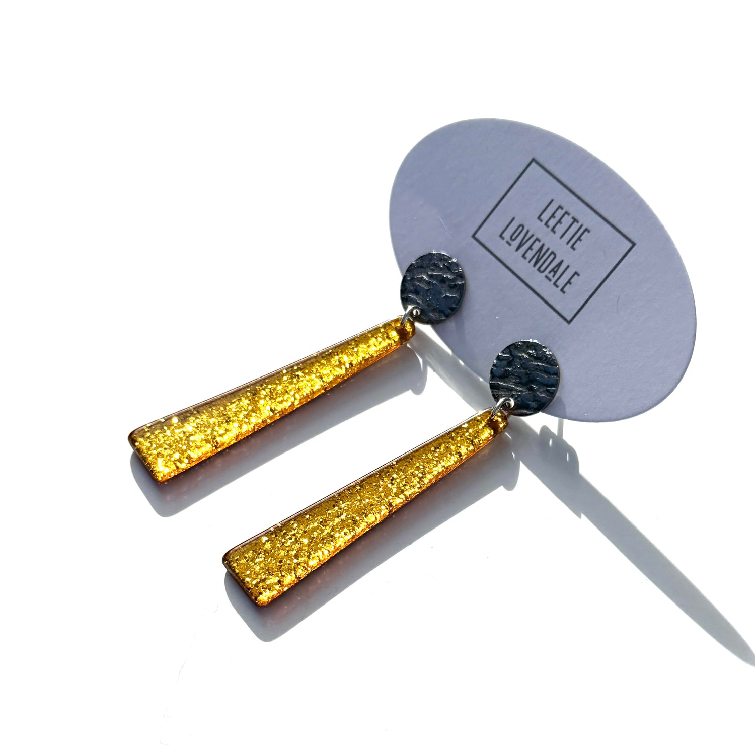 Viva Glitter Drop Earrings