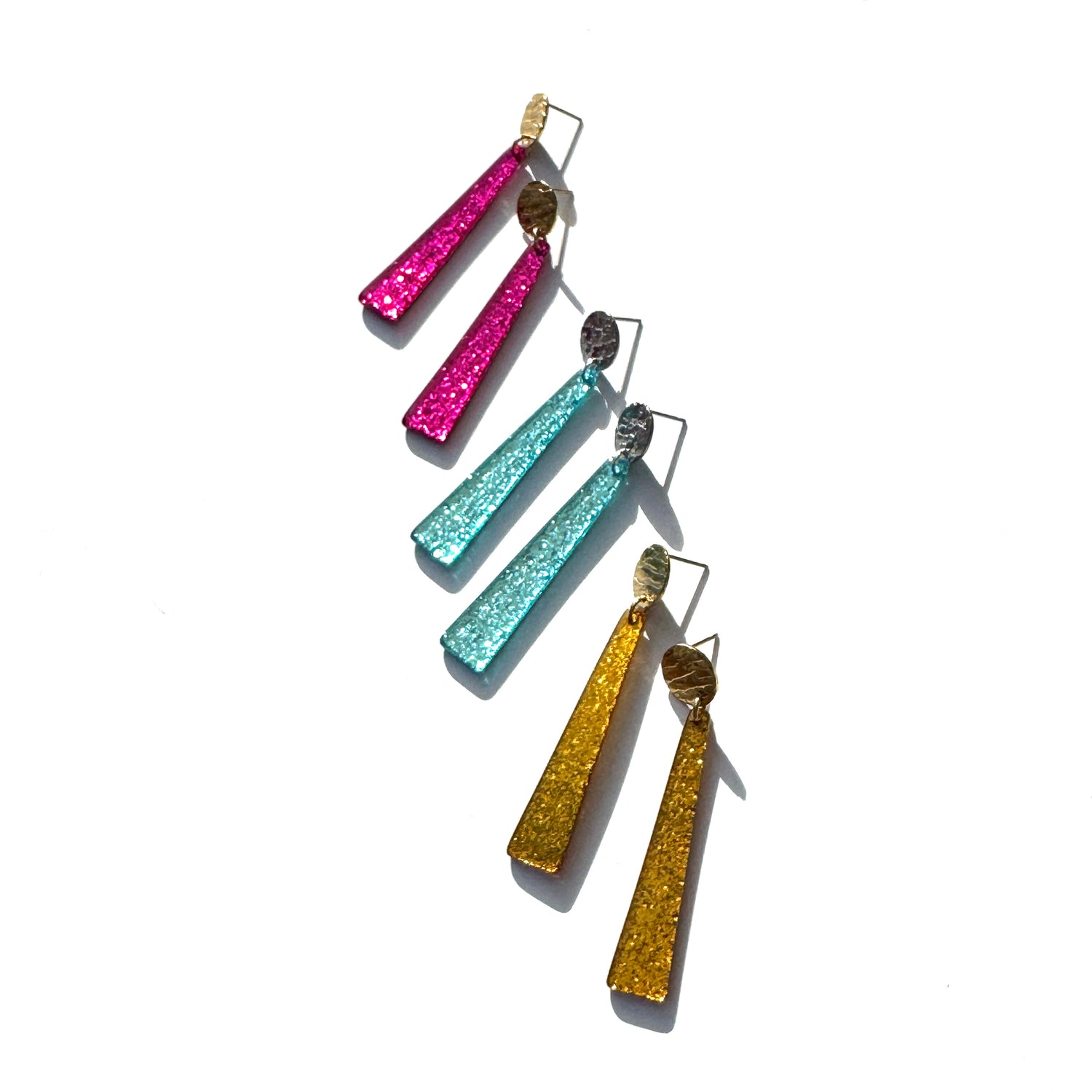 Viva Glitter Drop Earrings
