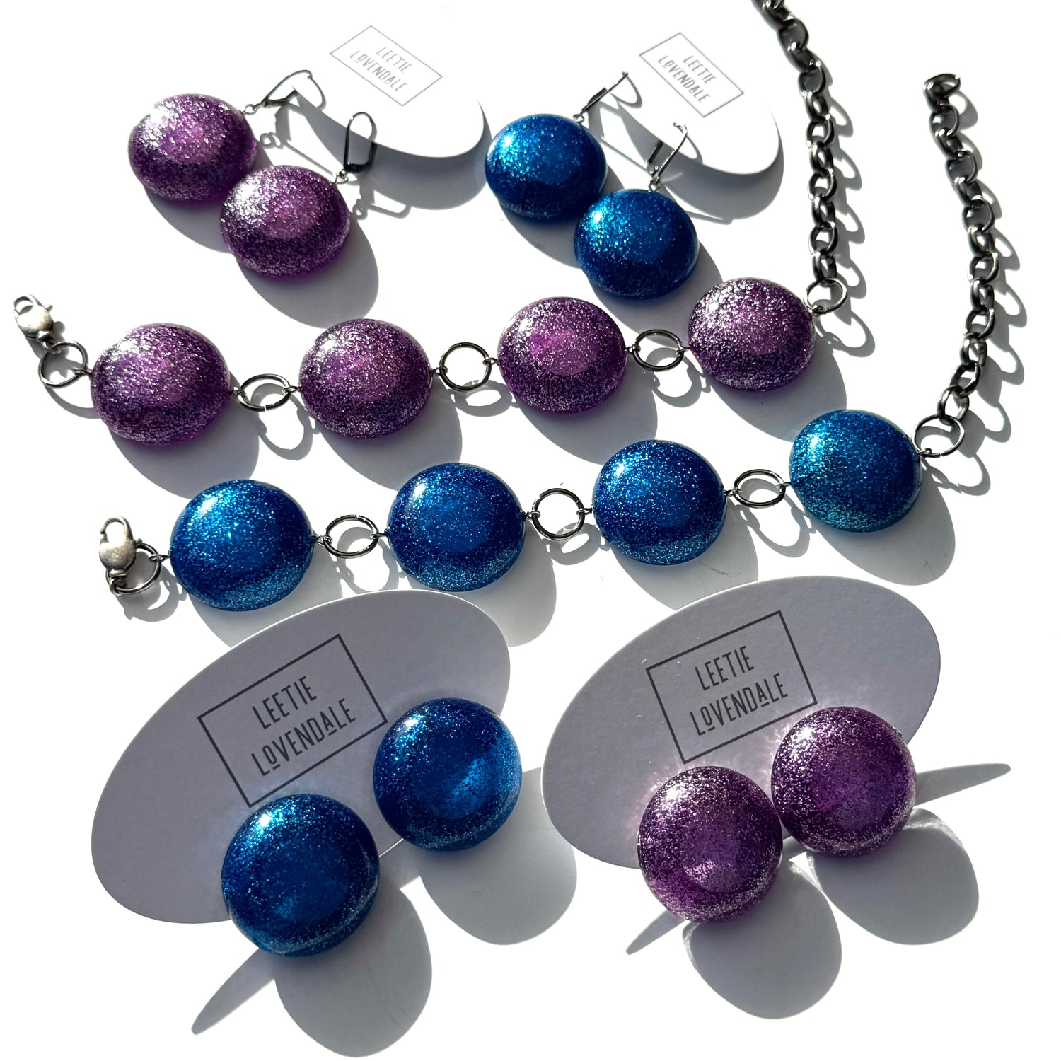 Lazerbeam Glitter Stations Bracelet