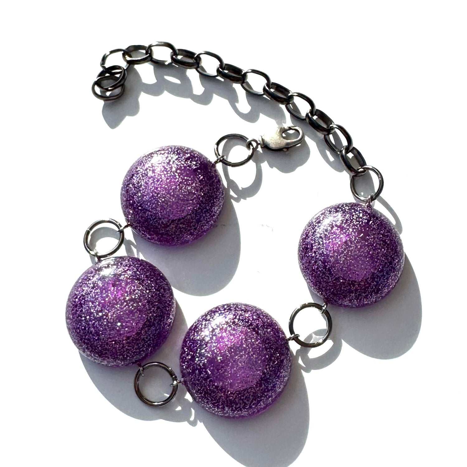 Lazerbeam Glitter Stations Bracelet