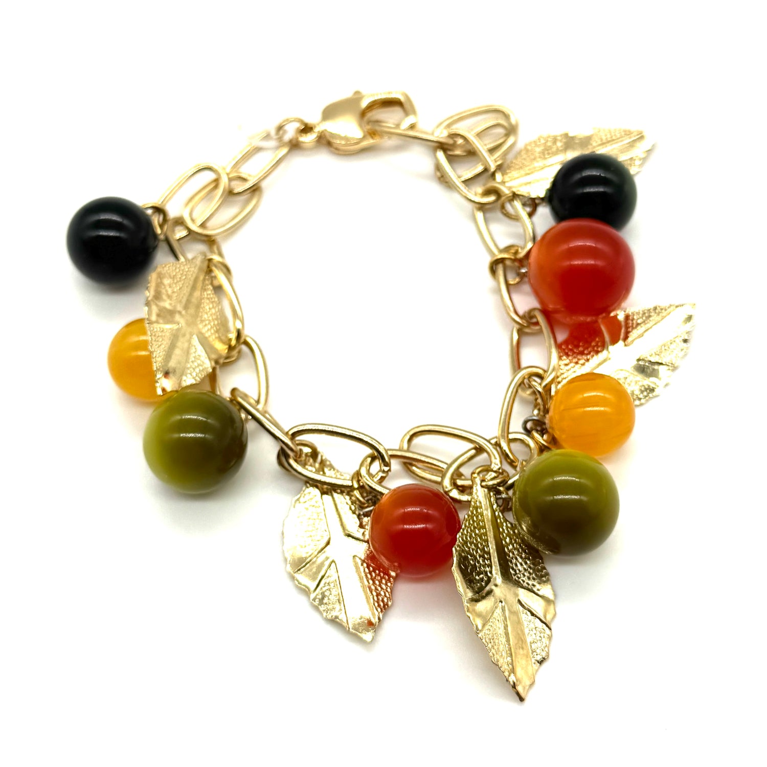 Autumn Moonglow Charm Bracelet