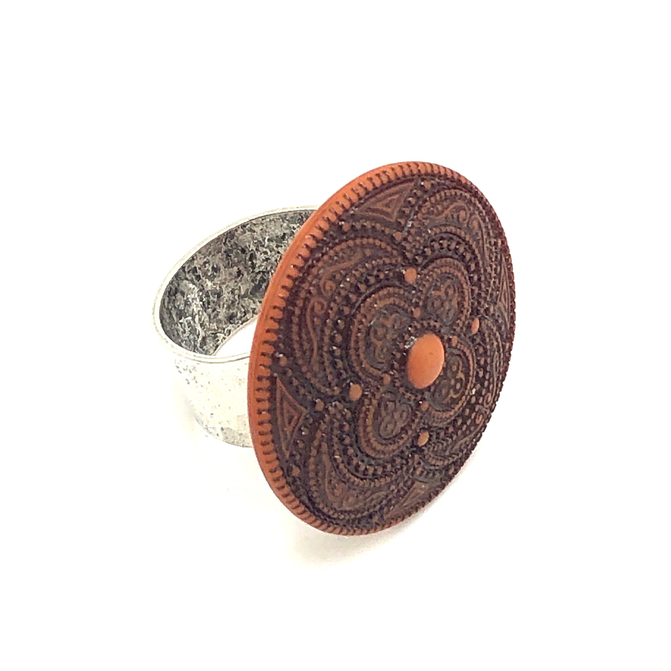 henna cocktail ring