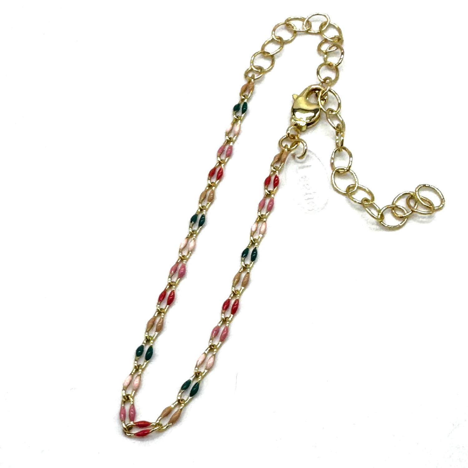 Let’s Mingle Enamel Chain Necklace - 3 colors!