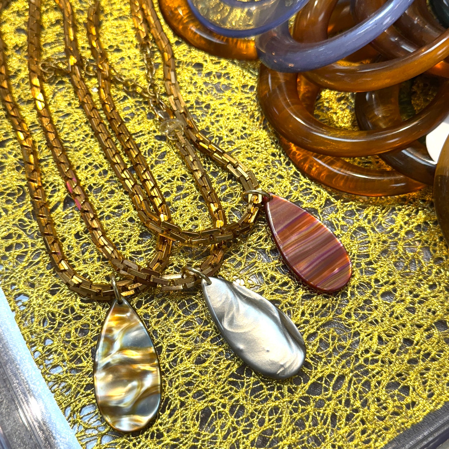 Boston Aura Pendant Necklace