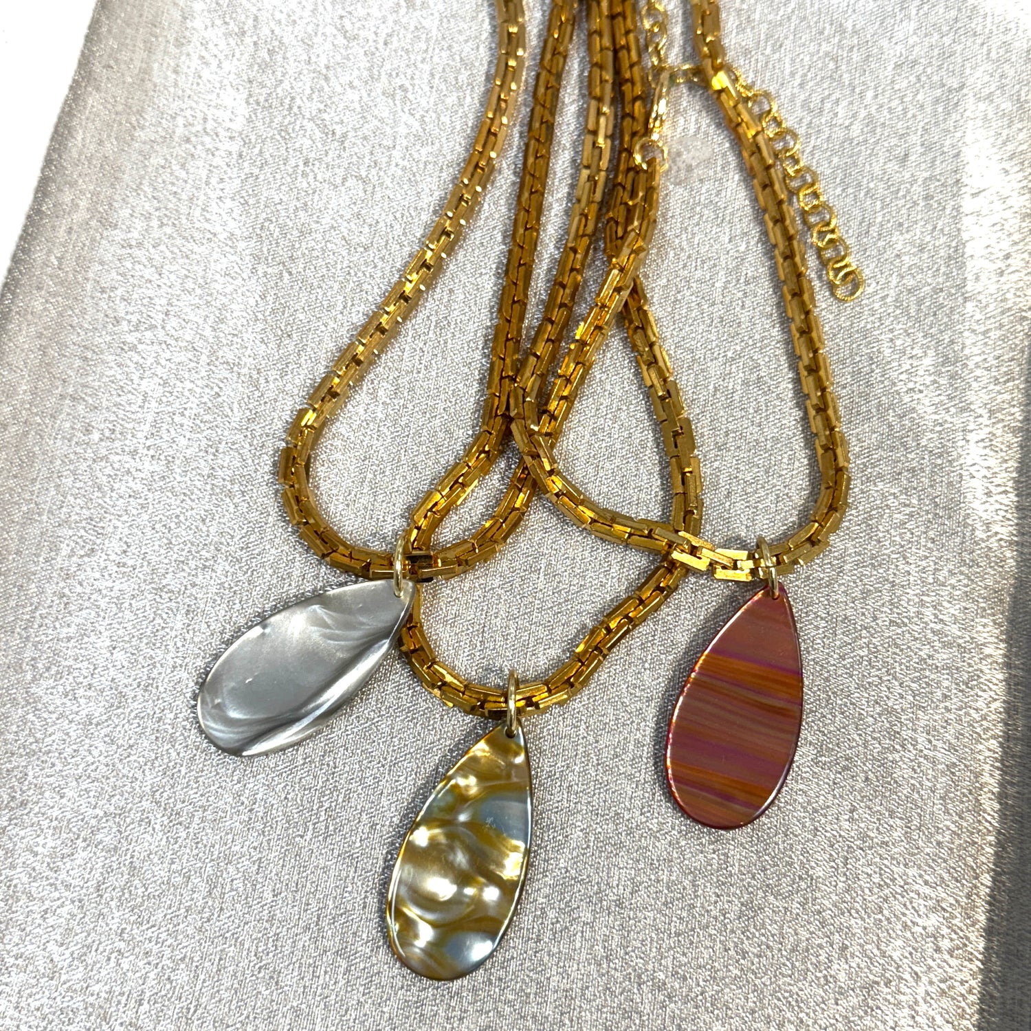 Boston Aura Pendant Necklace